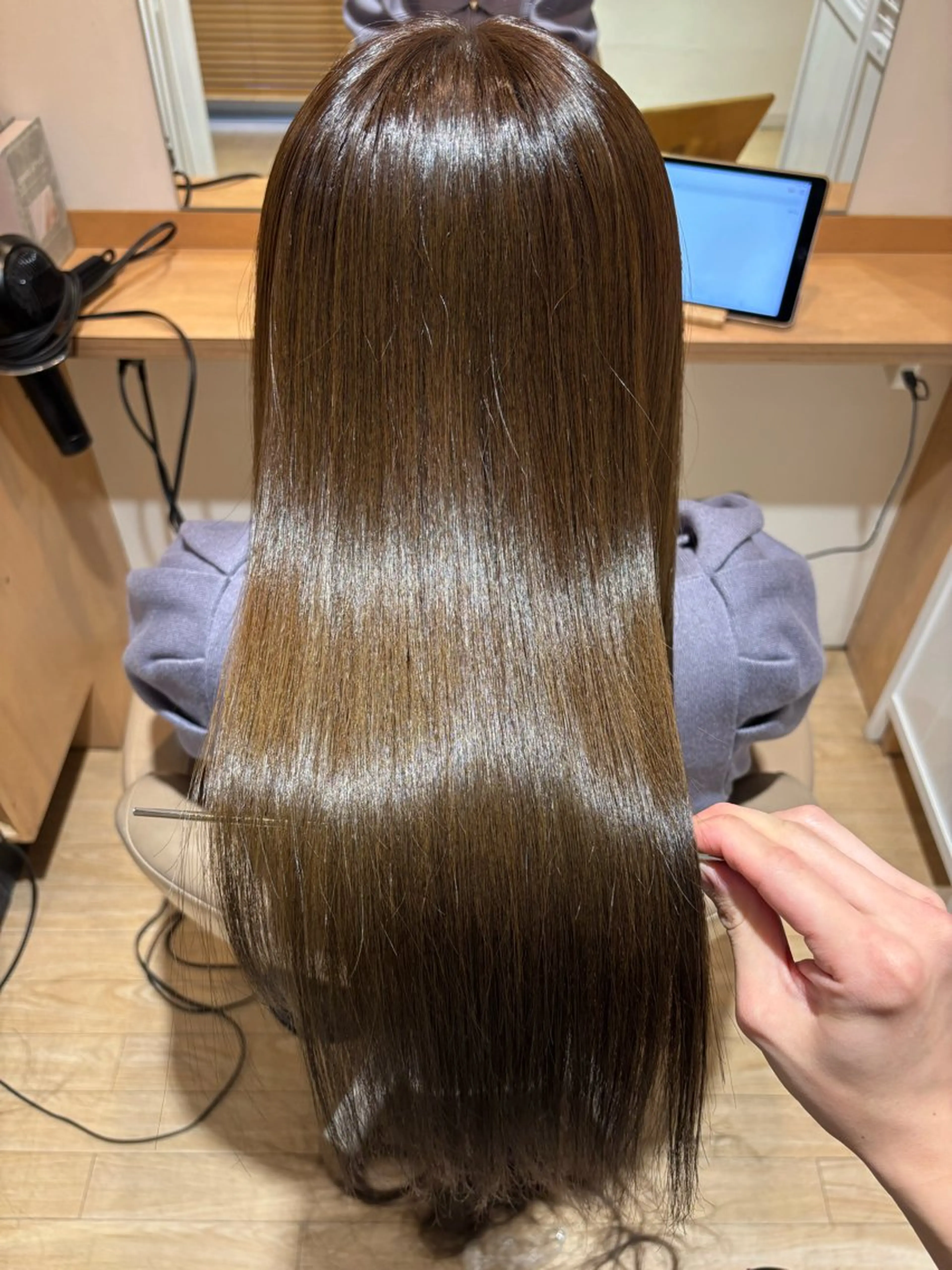 ロング カット ヘアカラー トリートメント [Amphi Tokyo]宮原のヘアスタイル