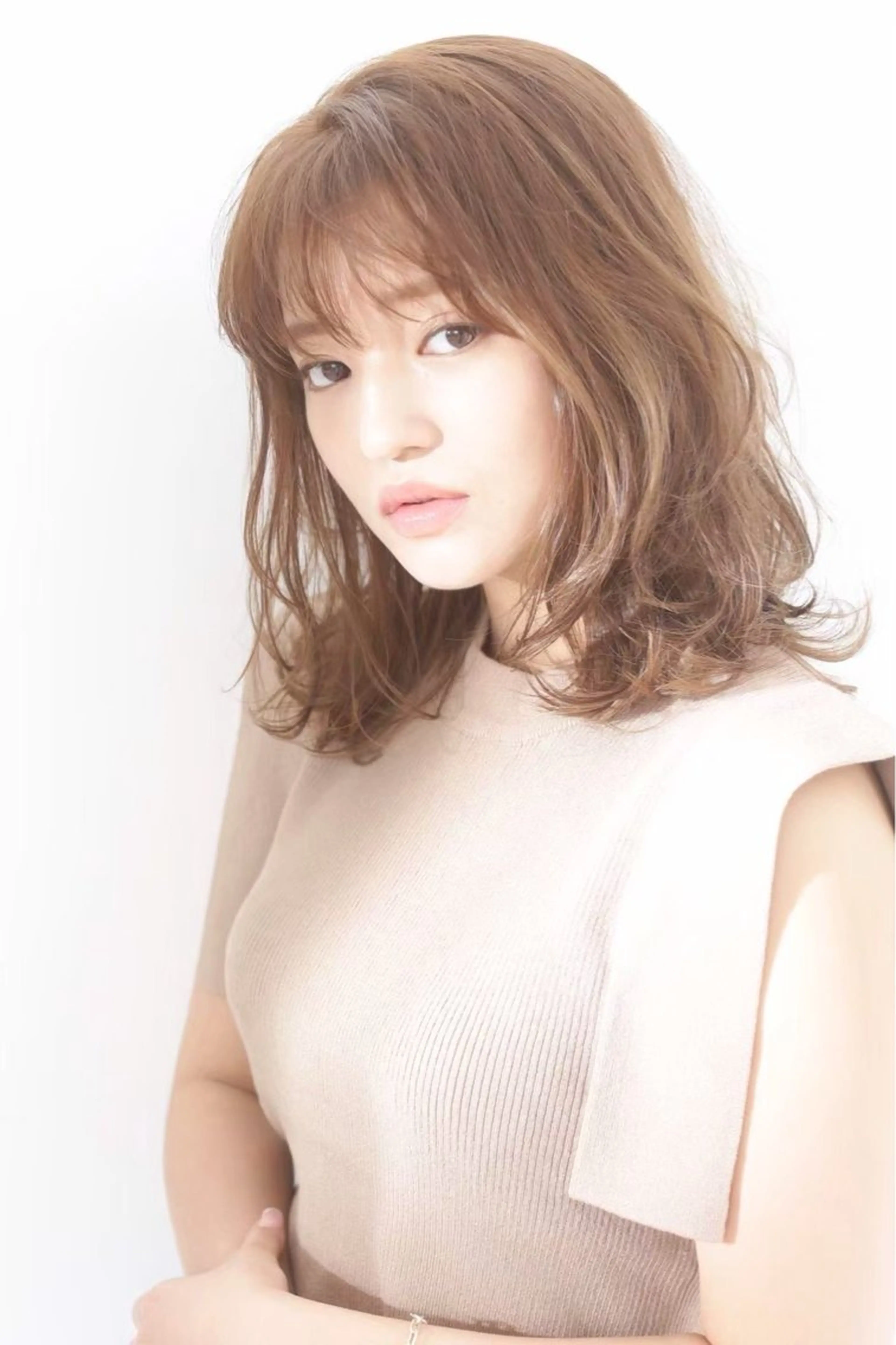 ミディアム modeK's朋生/ 似合わせカット🫧のヘアスタイル