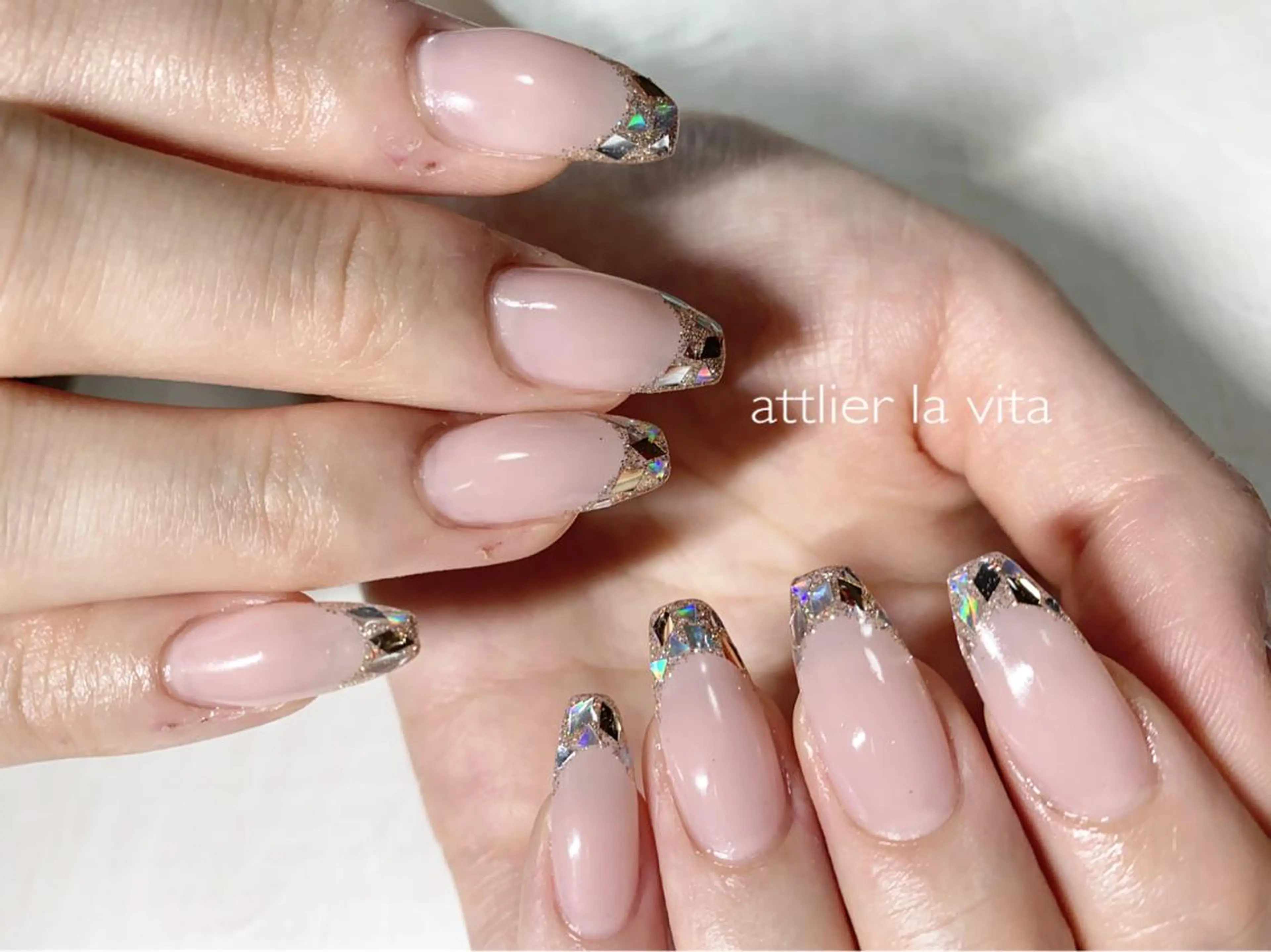 ネイル アニマル柄 クリアネイル マットネイル ミラーネイル ニュアンスネイル ハンドネイル atelier la vita所属・lavita. mimuraのネイルデザイン