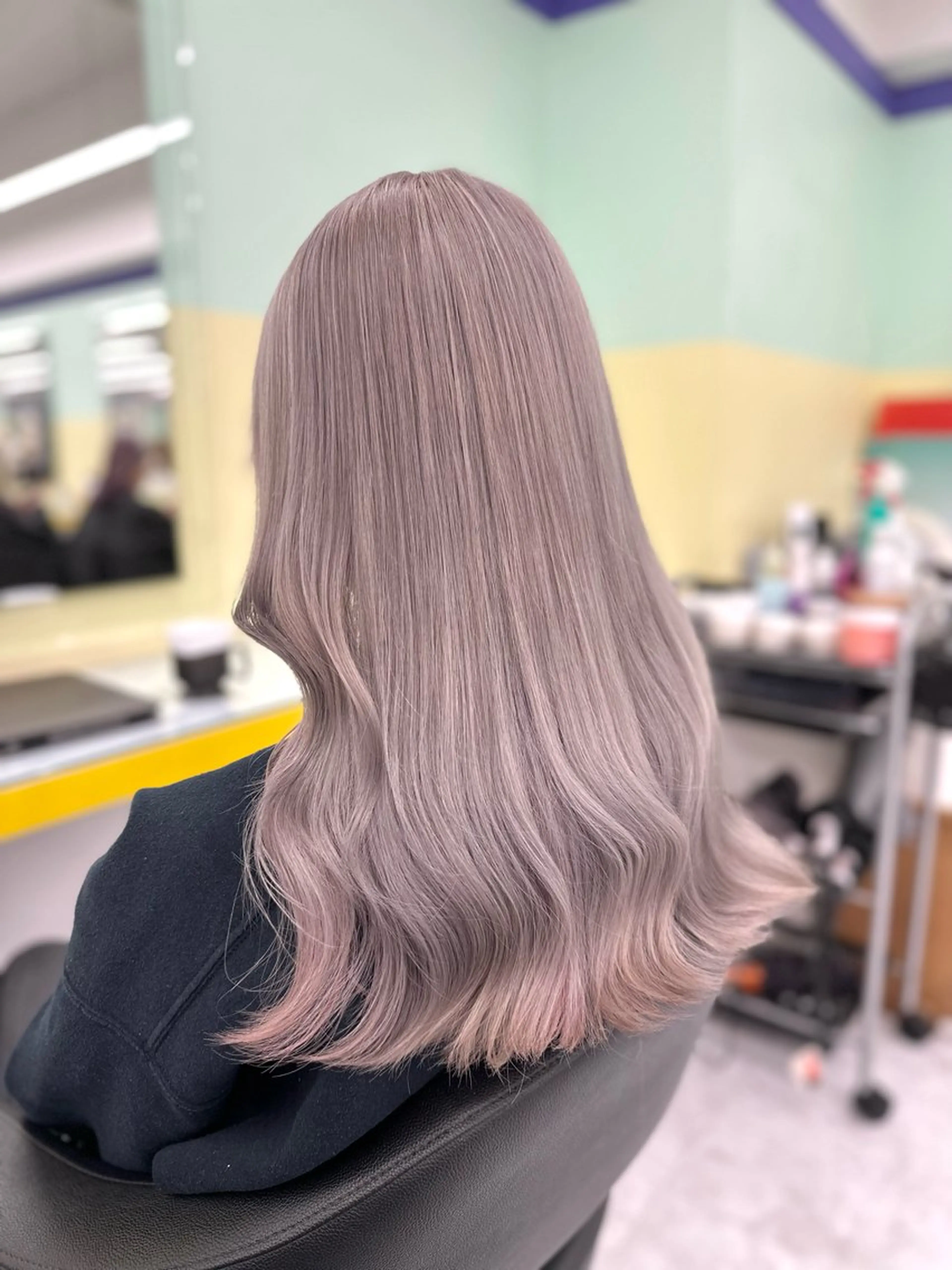ロング カラー ヘアアレンジ 🤍カラー比率90% Yohei🤍のヘアスタイル