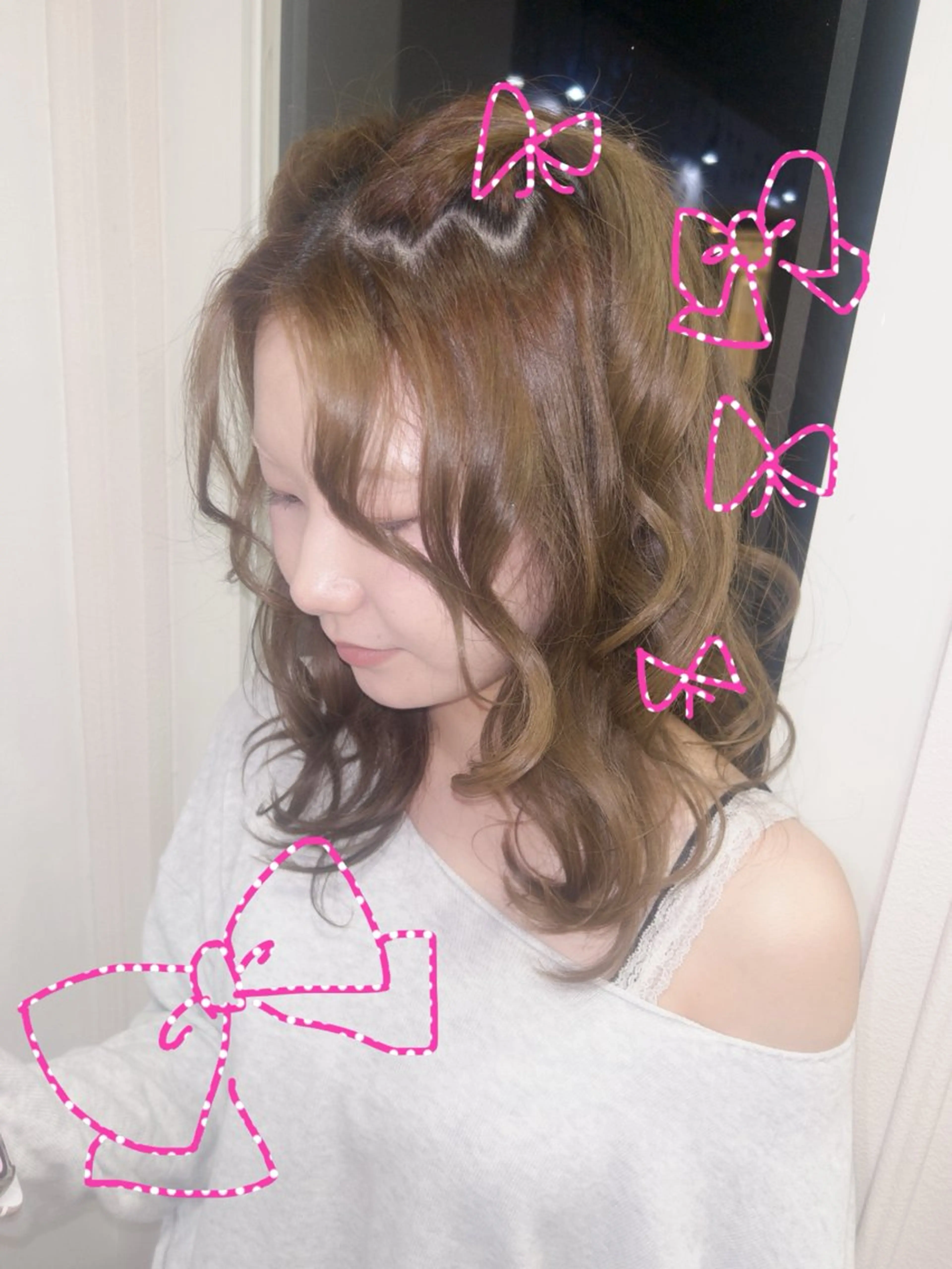 ヘアアレンジ トリートメント ♪mirai♪ laciel両国店のヘアスタイル