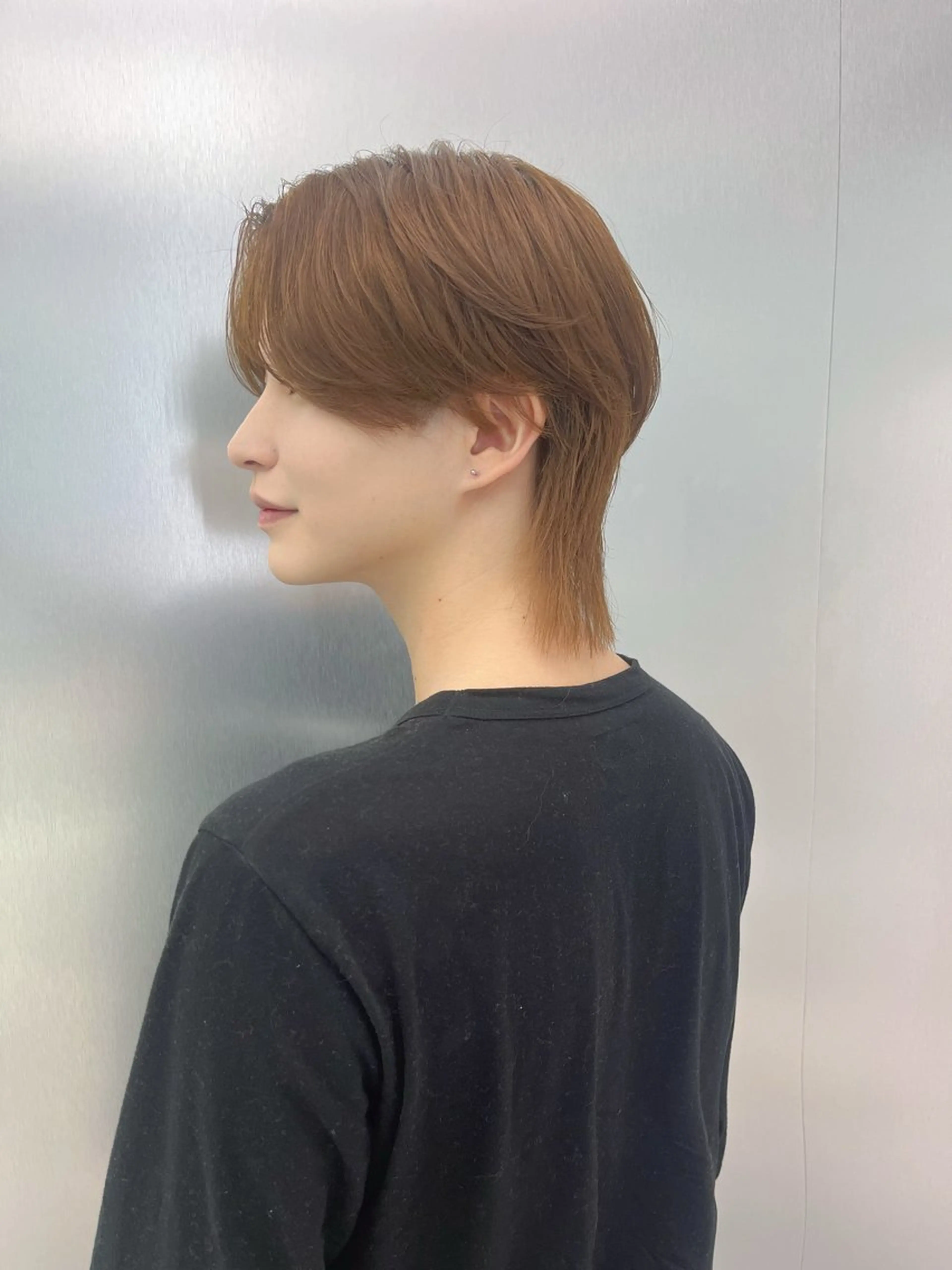 カラー メンズ カット ヘアカラー 大阪韓国メンズ特化 LUNAのヘアスタイル