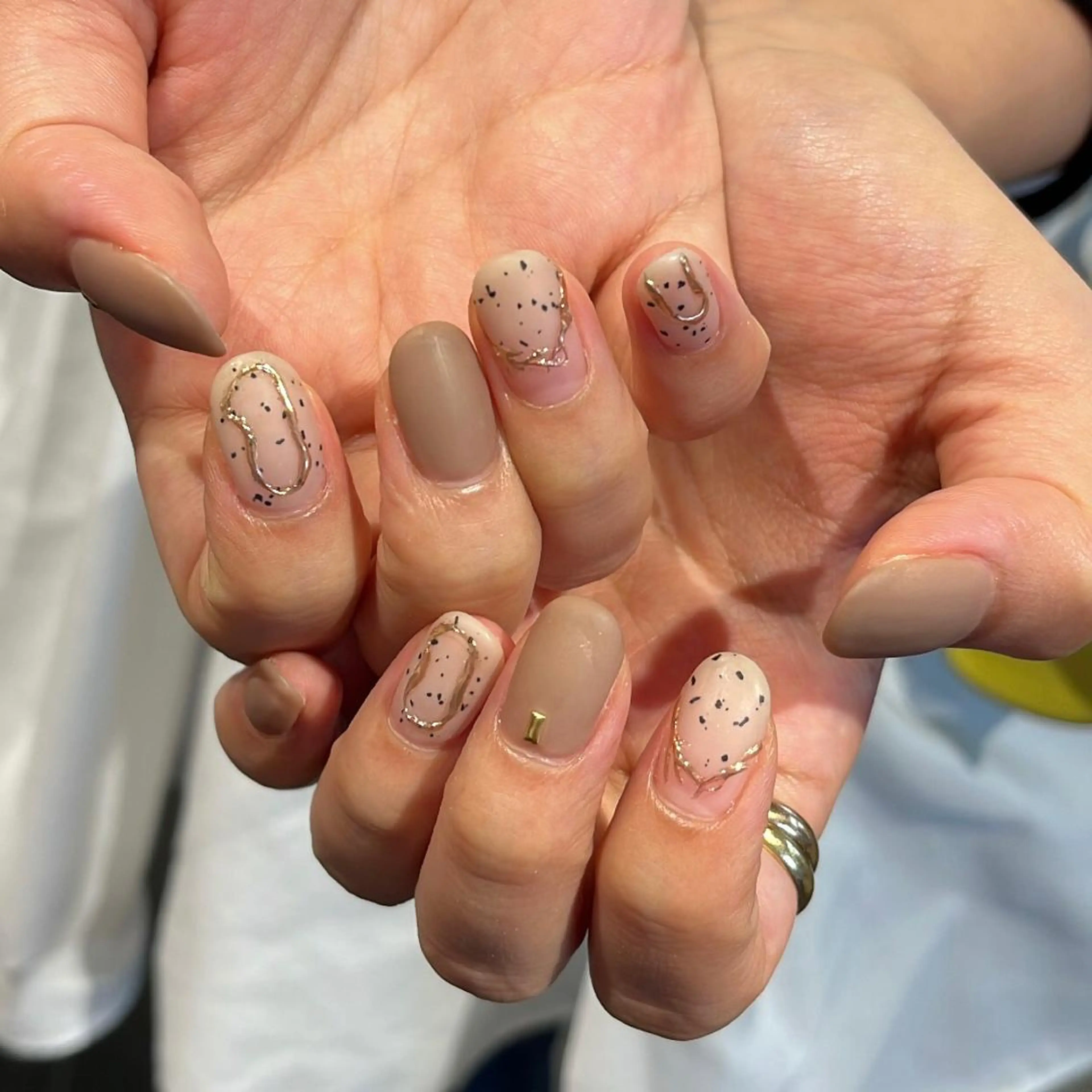 ネイル ハンドネイル 鈴木 里奈のネイルデザイン