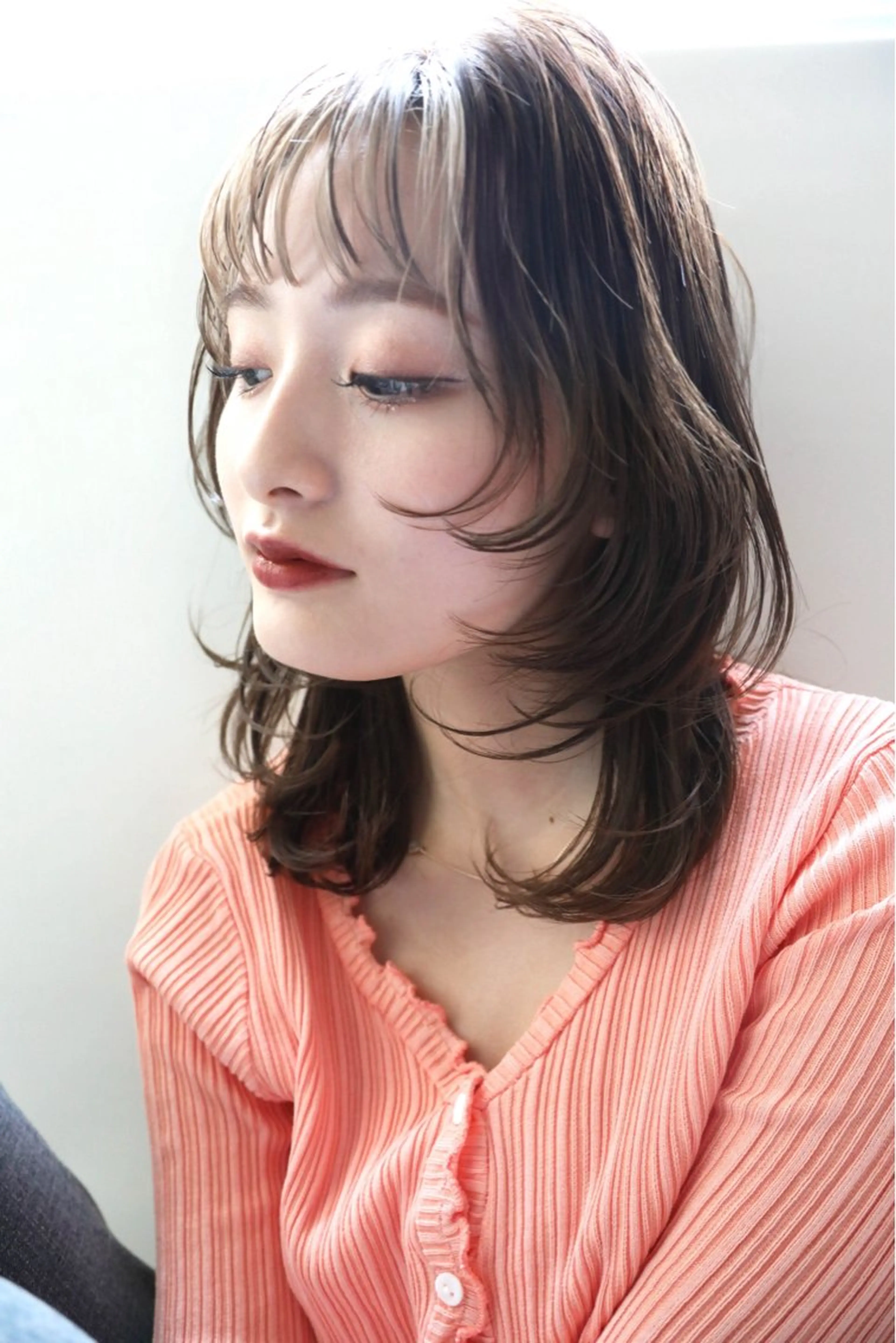 セミロング KURUMI / カットモデル募集のヘアスタイル