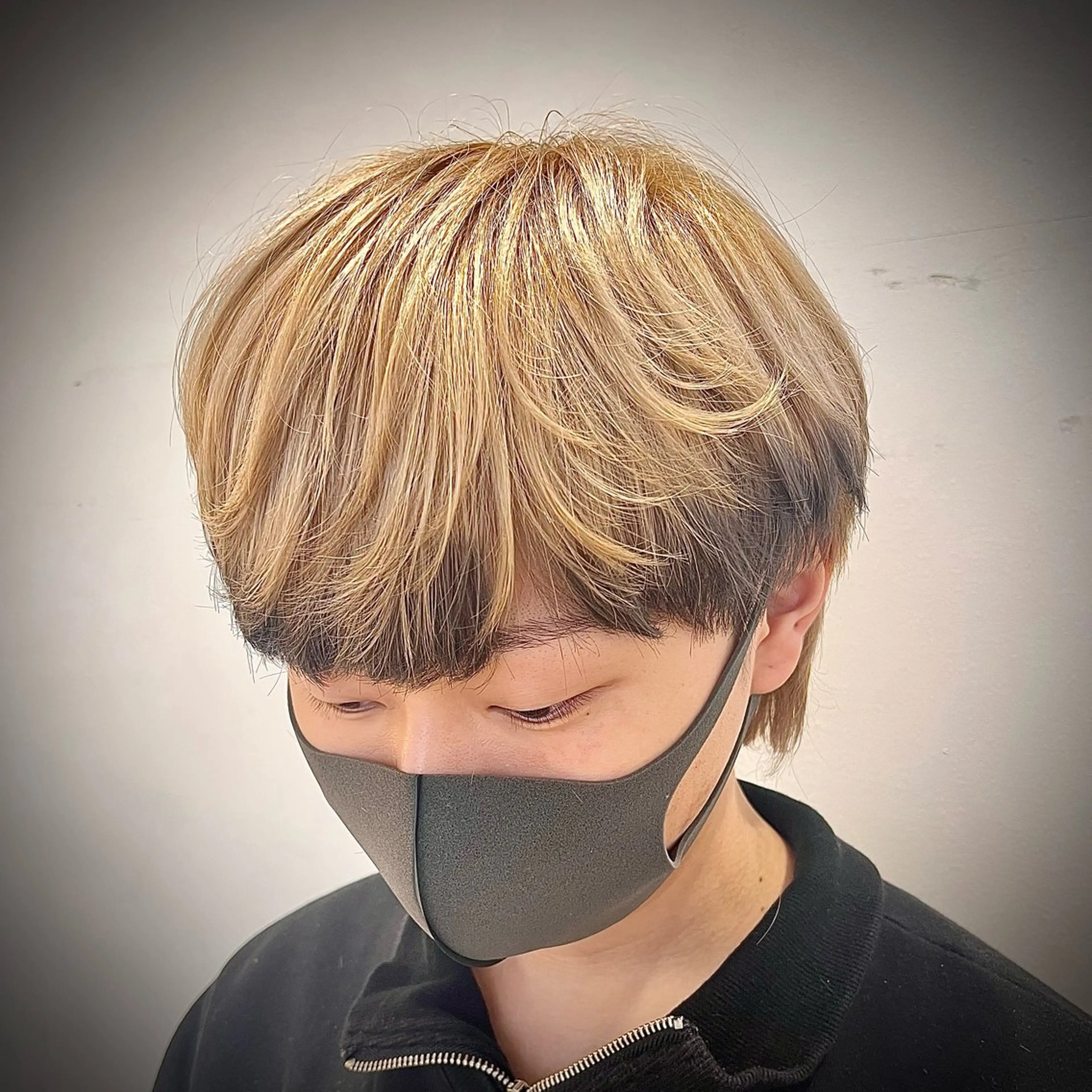 🔵メンズカット＋ワンカラー🔵の写真