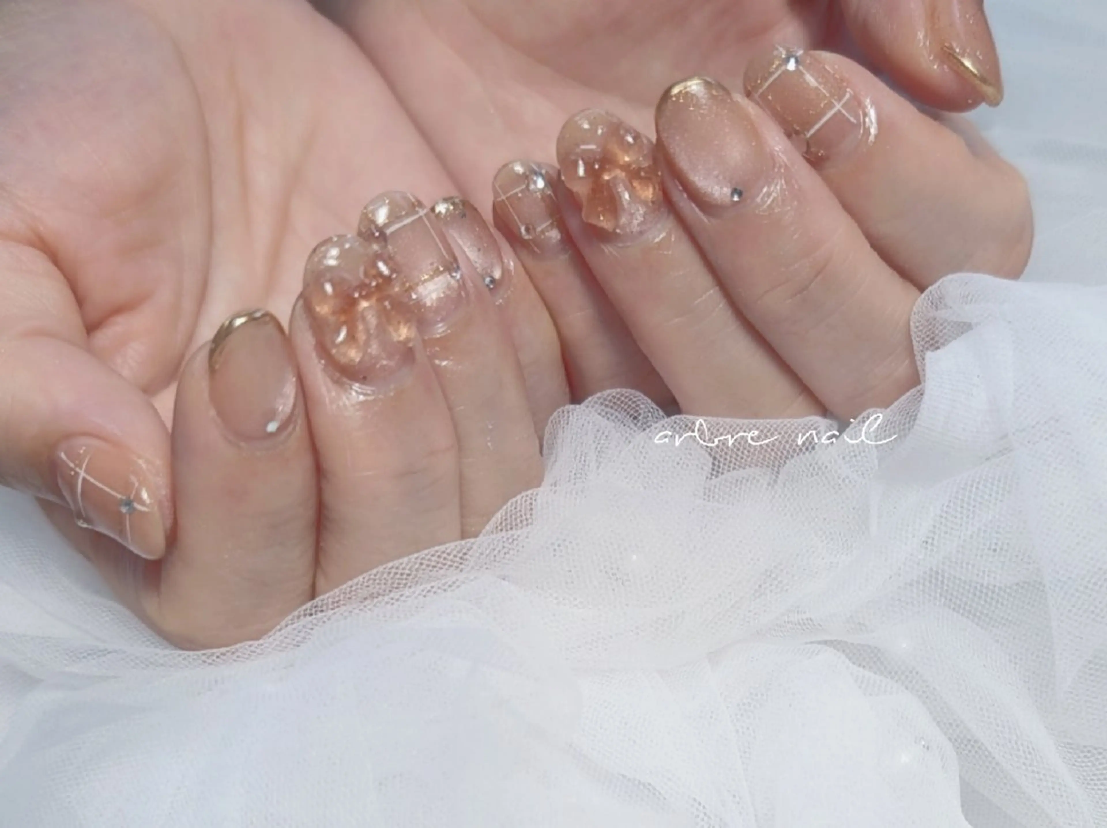 ネイル ＊arbre nail＊.アーブルネイル所属・✯.。 arbre  nail 。✯.のネイルデザイン