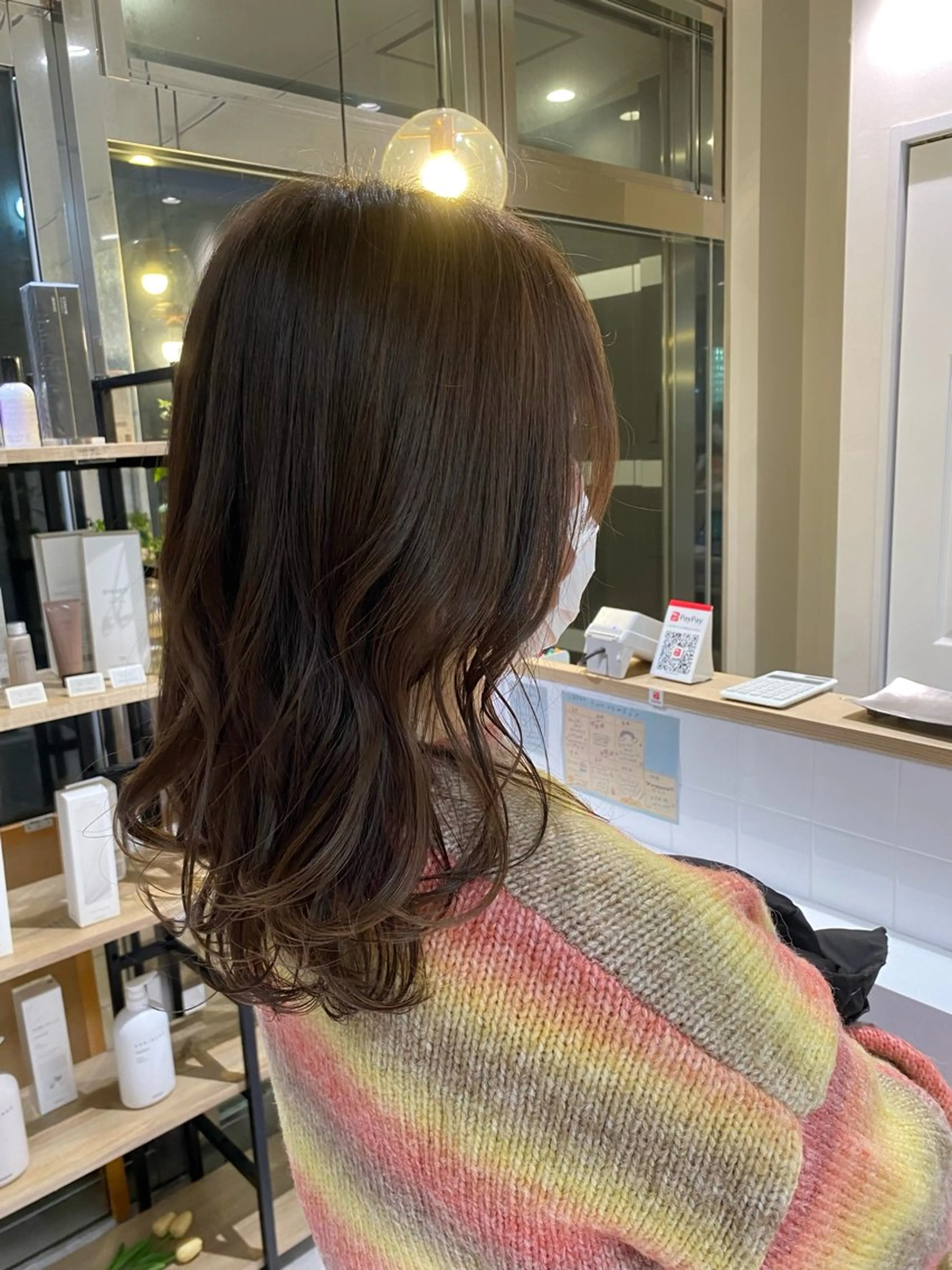 カラー ヘアカラー かねこ くれはのヘアスタイル