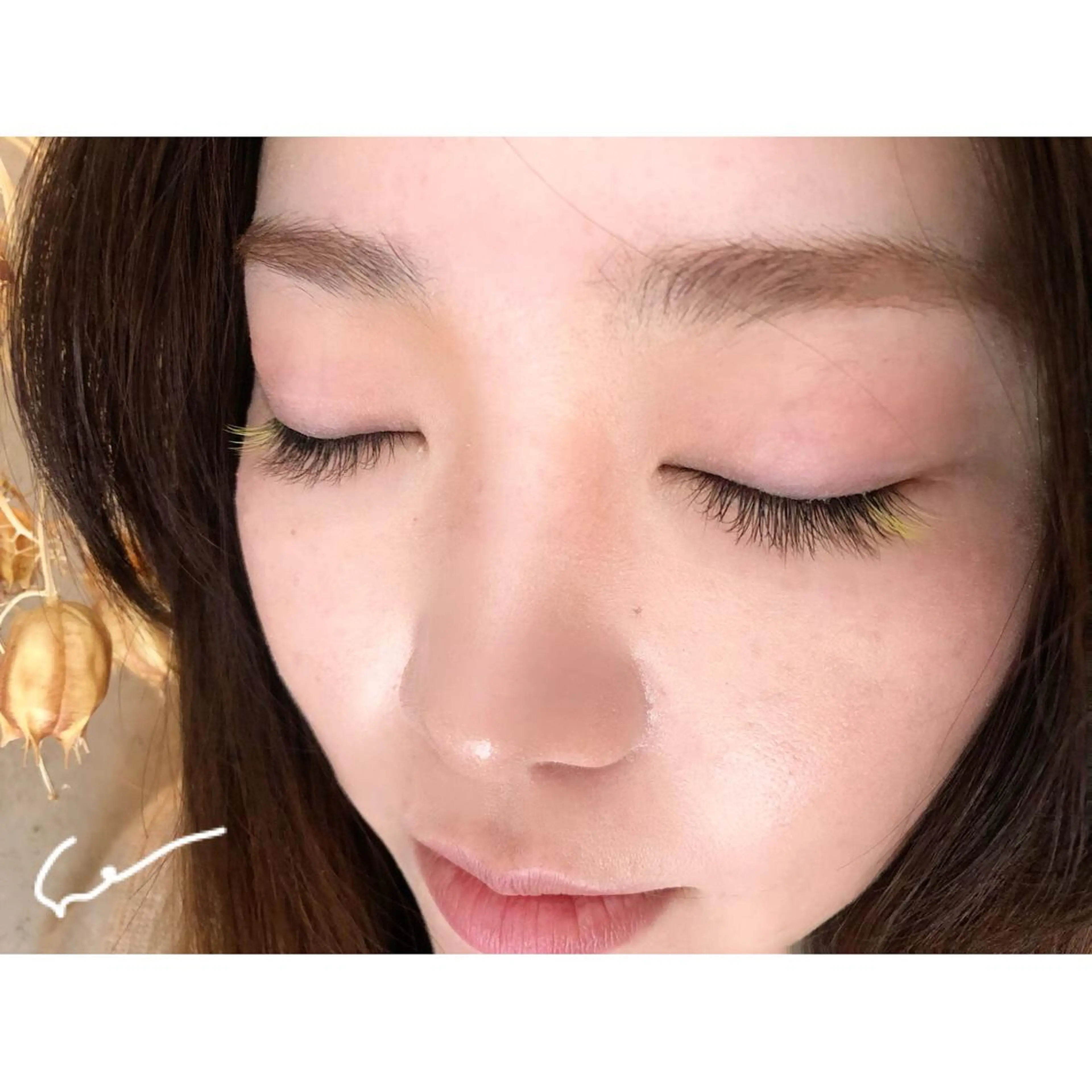 マツエク・マツパ フラットラッシュ Sue eyelash&eyebrow所属・Shigeno Hikaruのマツエク・マツパデザイン
