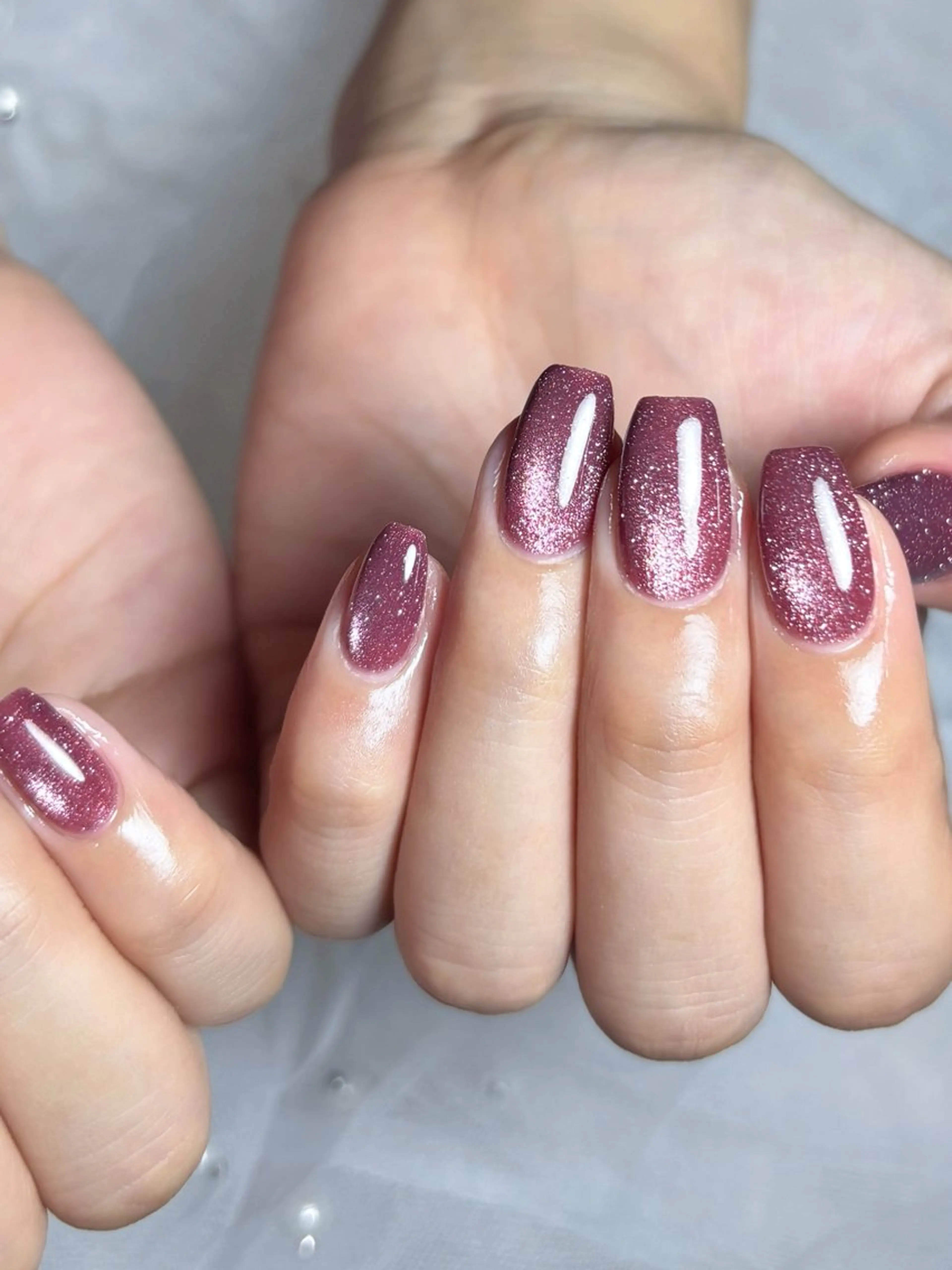 【オフ無】人気No.1🫧 マグネット美爪コース🍑の写真