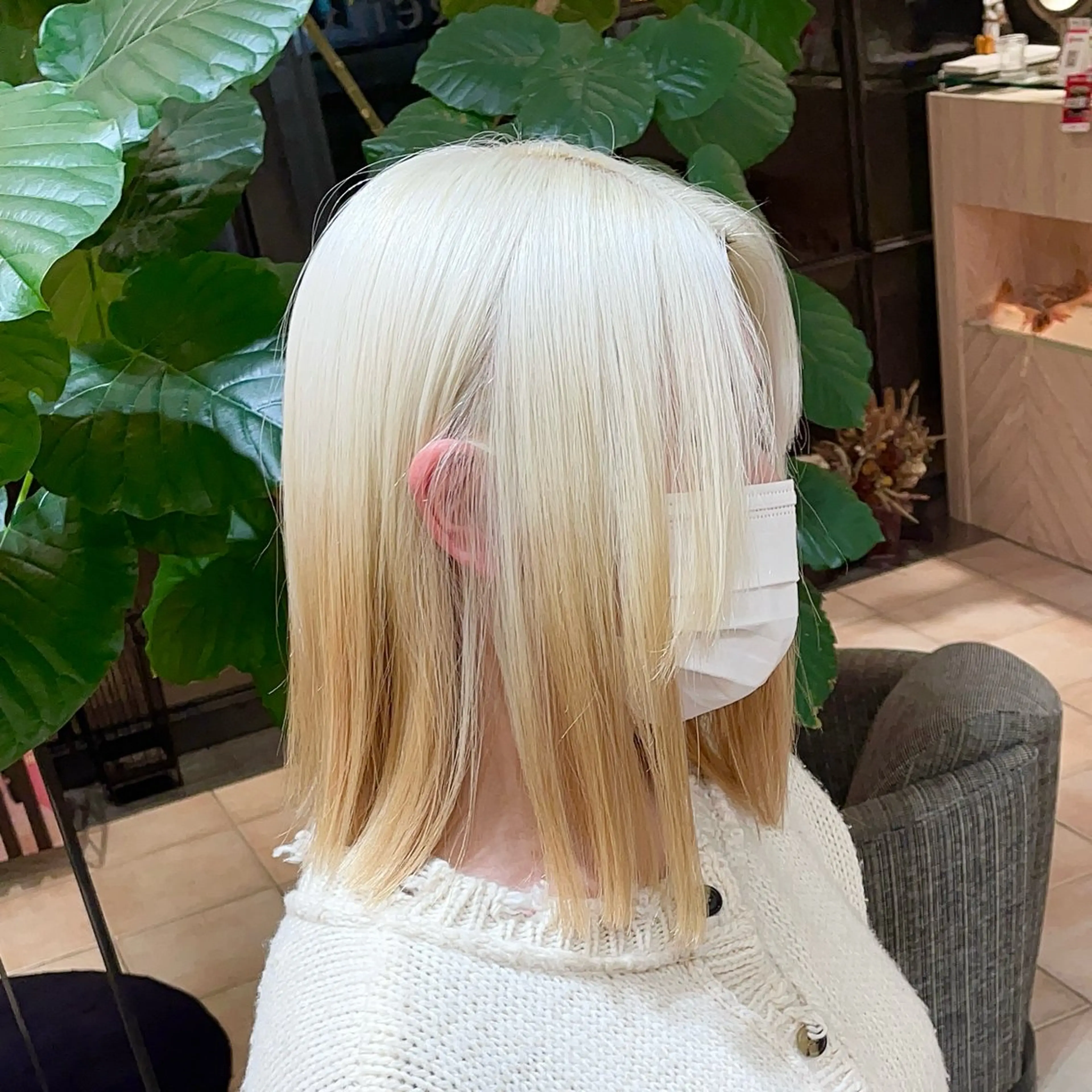 ミディアム カラー ブリーチ ケアブリーチ ハイトーンカラー ヘアカラー トリートメント tet 店長 RIKITOのヘアスタイル