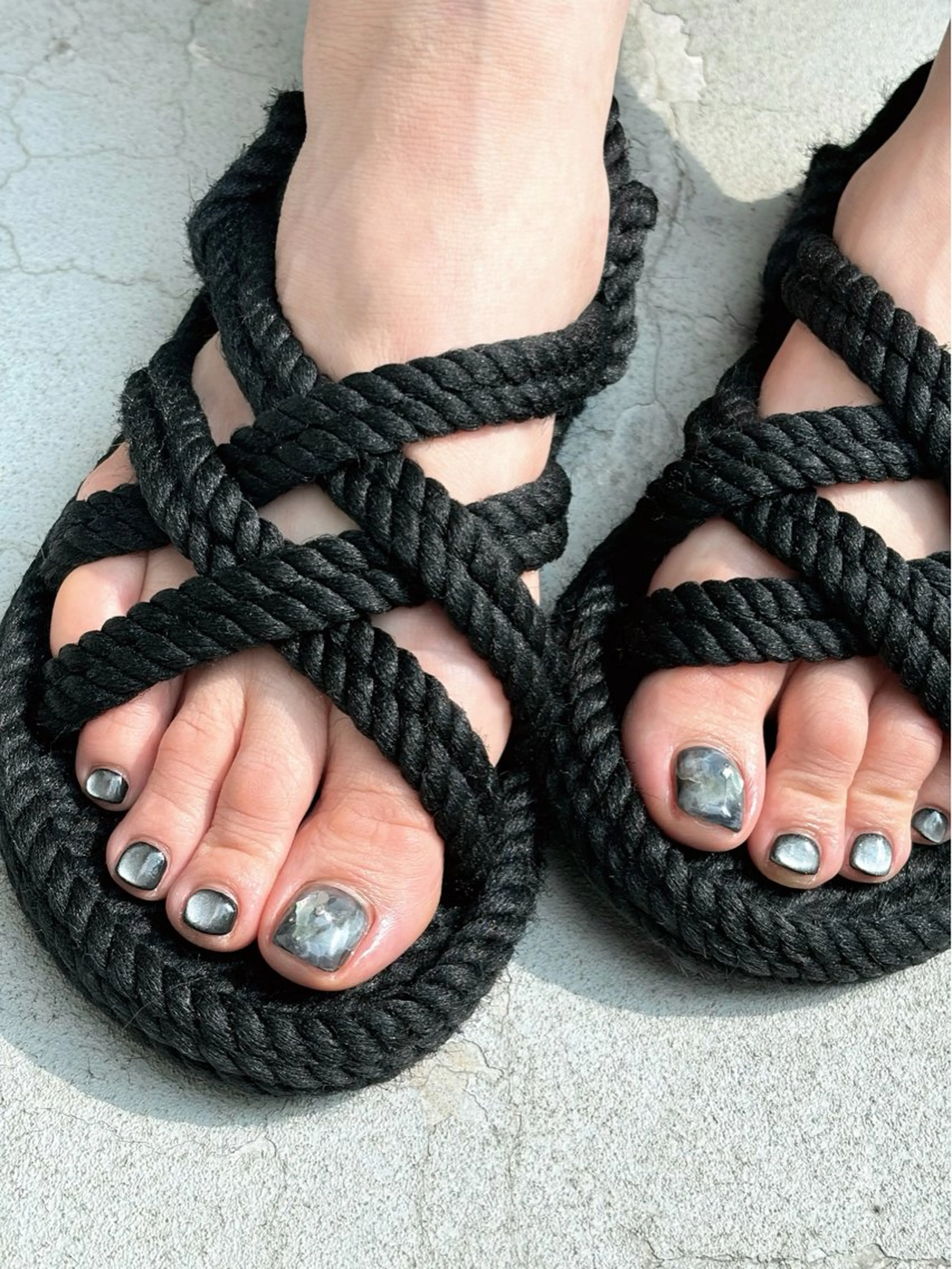 キッズ ネイル フットネイル illum hicariのネイルデザイン