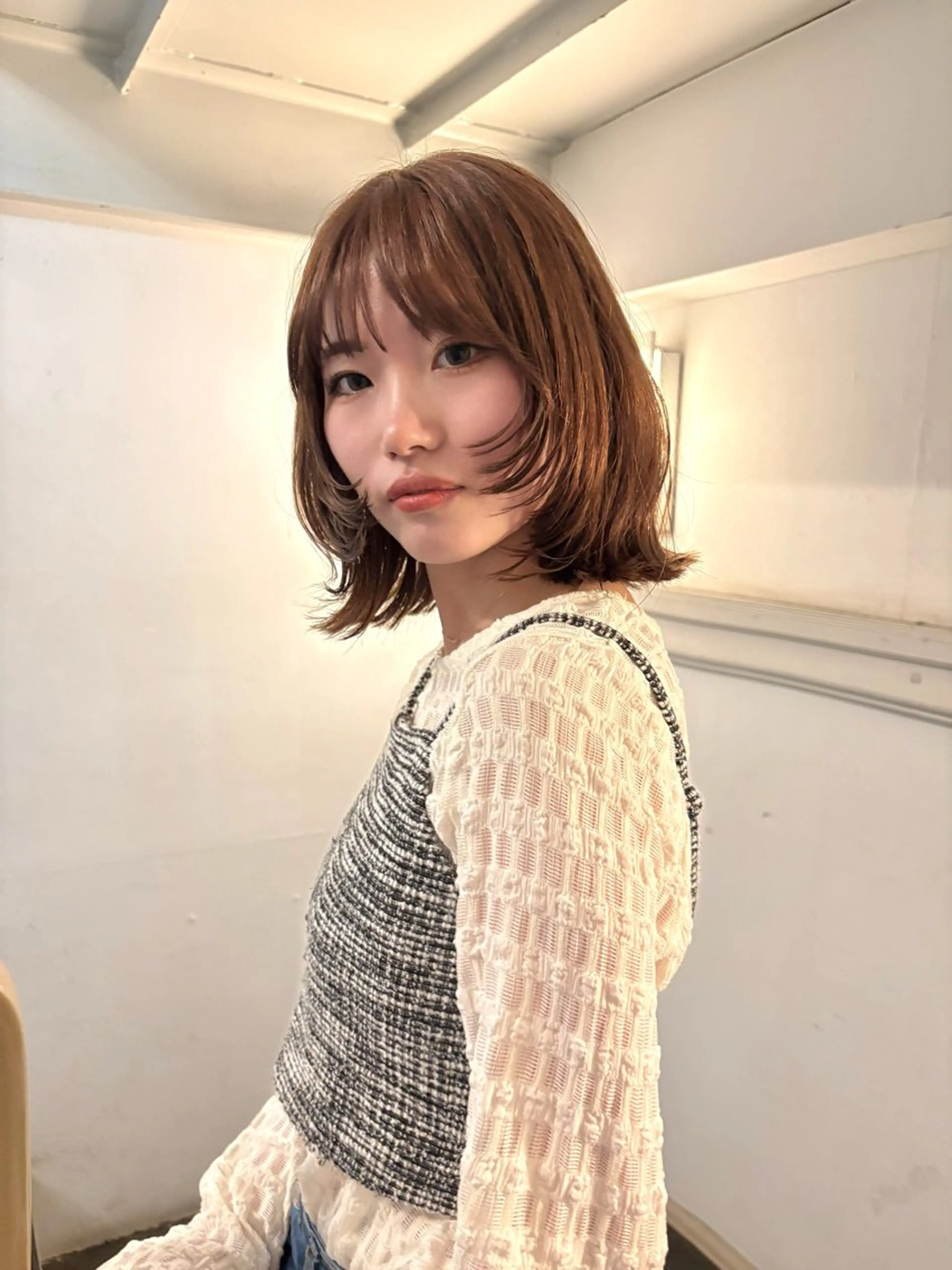 顔まわりカットの写真