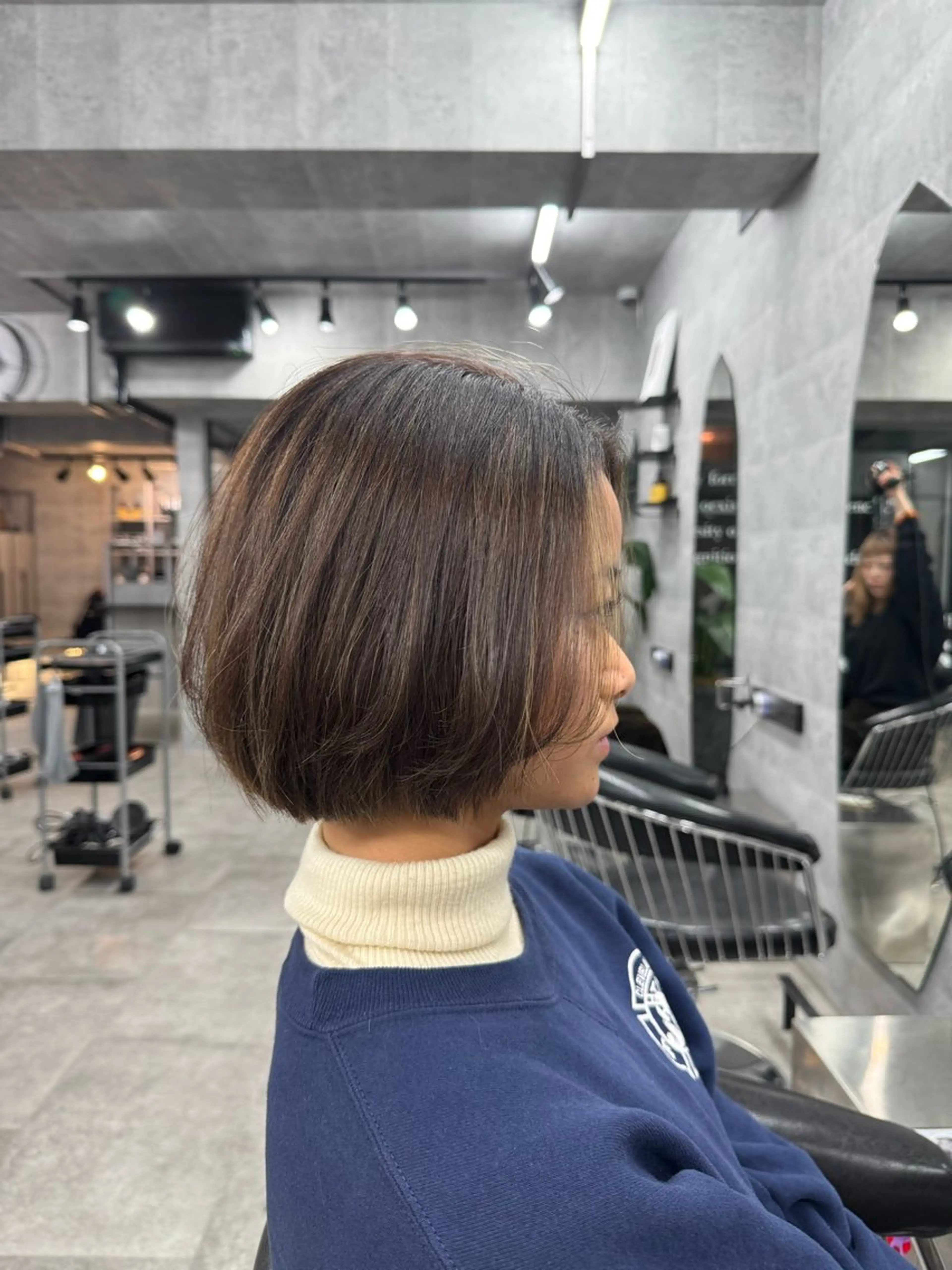 ショート カラー カット NOOS omotesando所属・あなたのお悩み改善" You"💚❤️💛のヘアスタイル