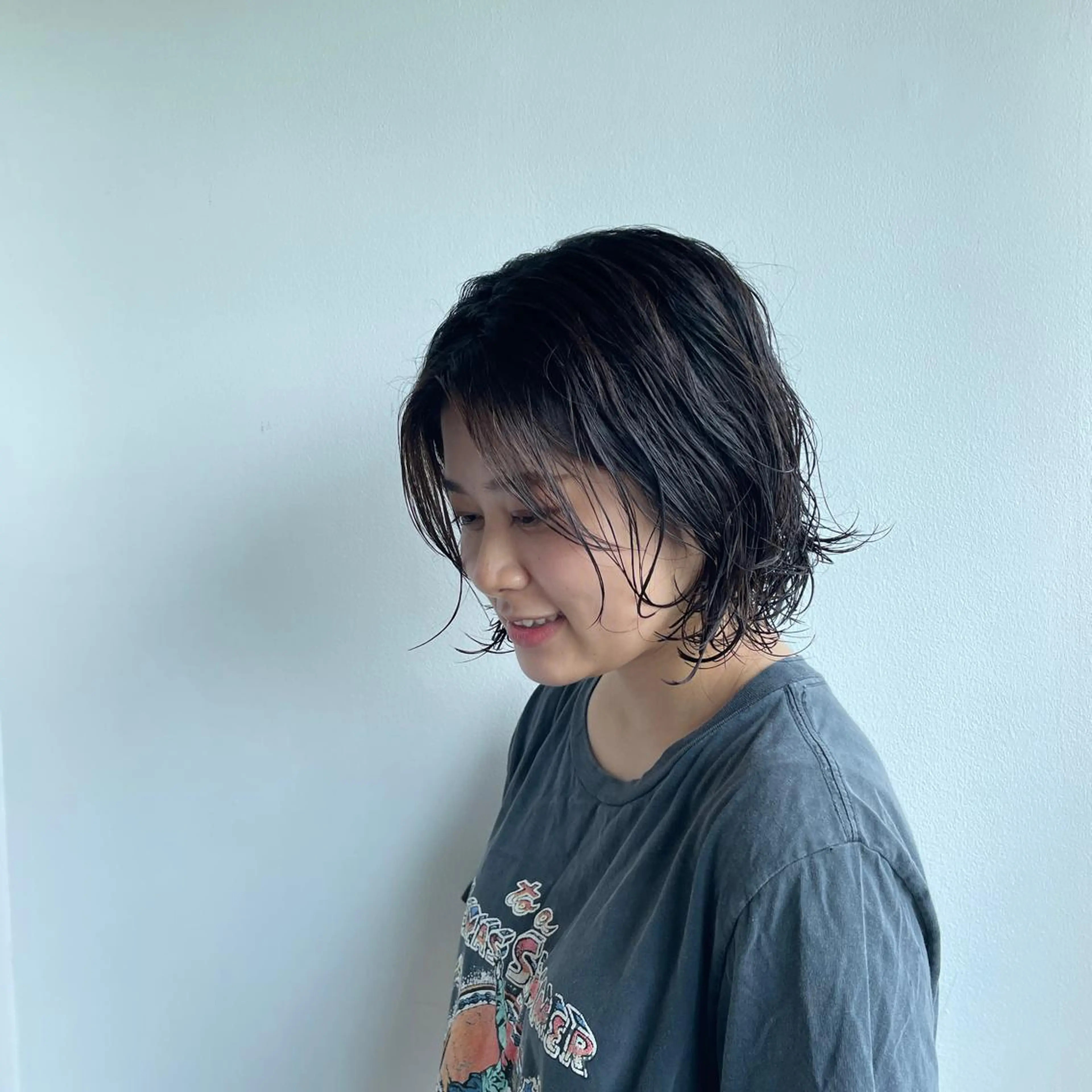 ミディアム パーマ ミディアムパーマ ボブ 実力派スタイリストの 完全無料パーマのヘアスタイル