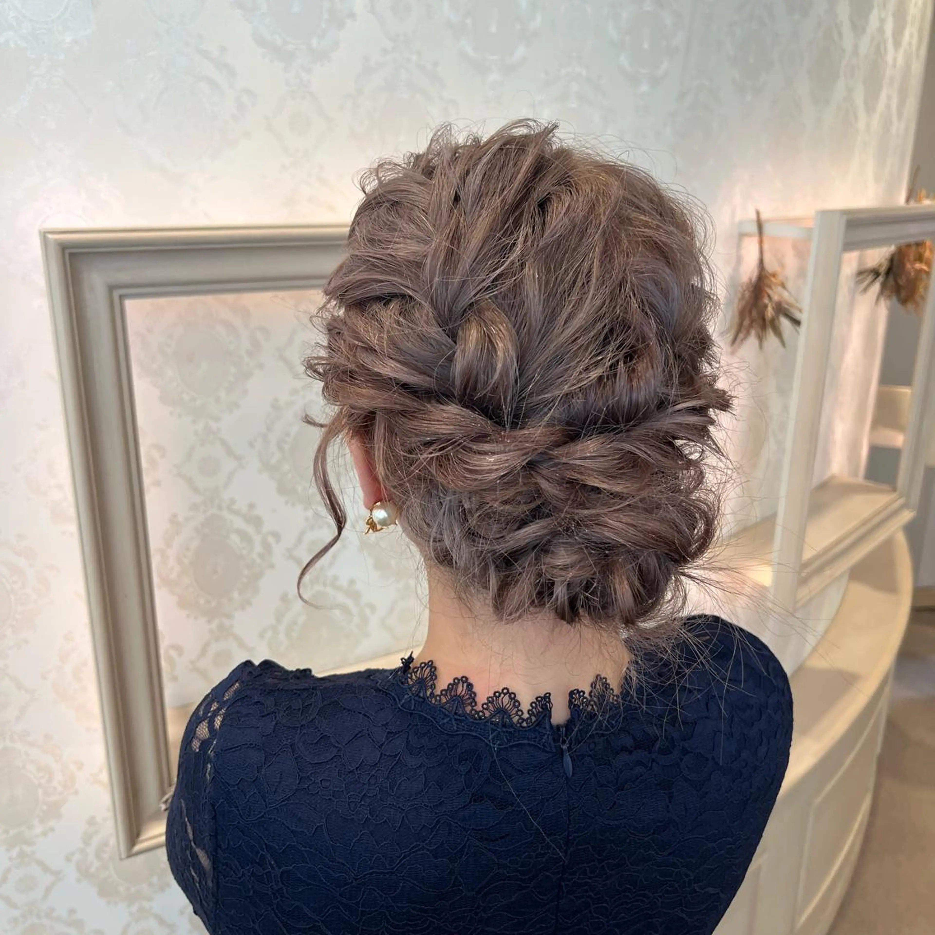 ロング ヘアアレンジ ヘアセット SALOWIN川崎WEST店所属・🌷川崎/アレンジ/ 暖色ボブ/コトネ🌷のヘアスタイル