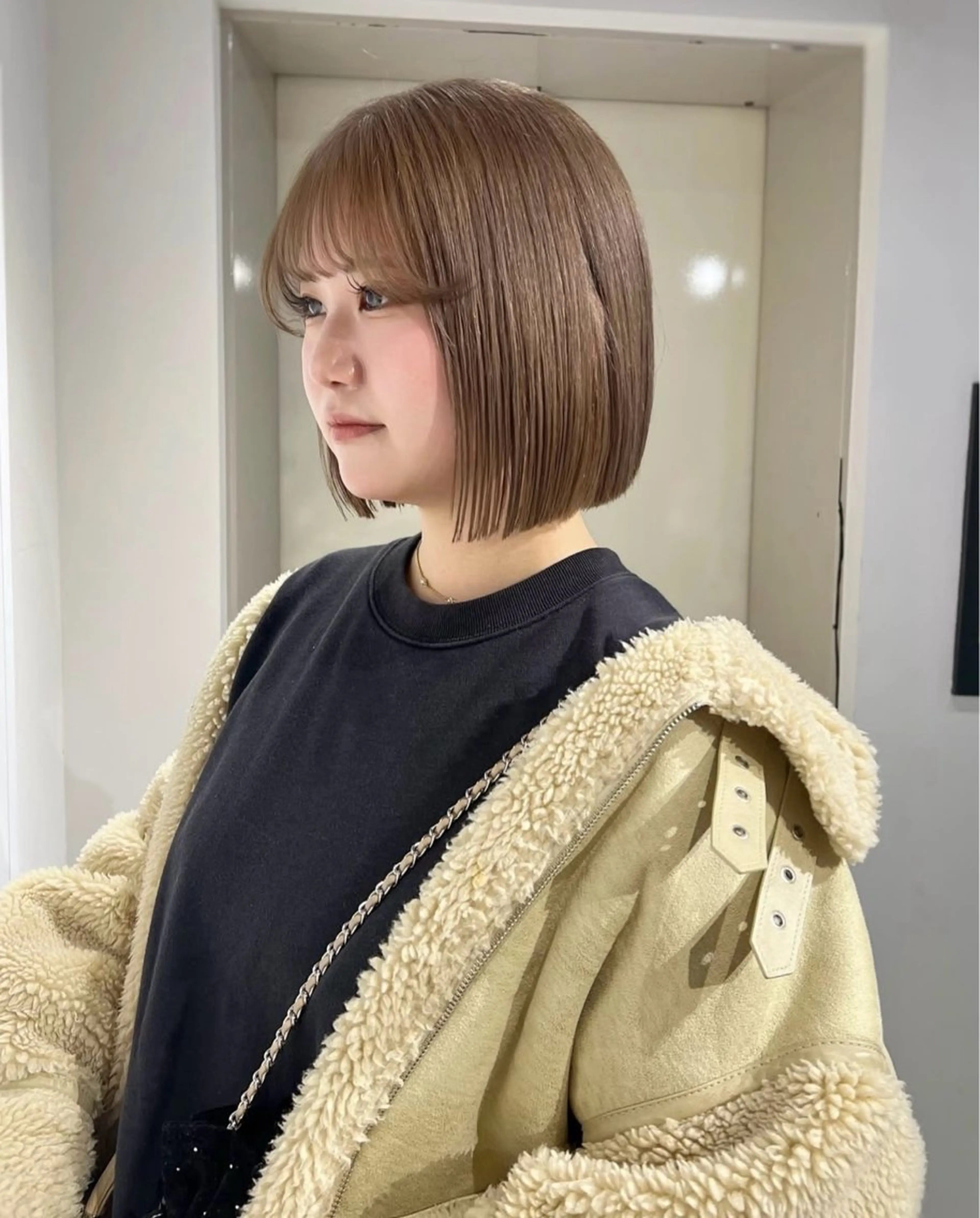 ショート カラー ボブ ヘアカラー トリートメント nendo_hair所属・ハイトーン/ボブ 🎀sonokaのヘアスタイル