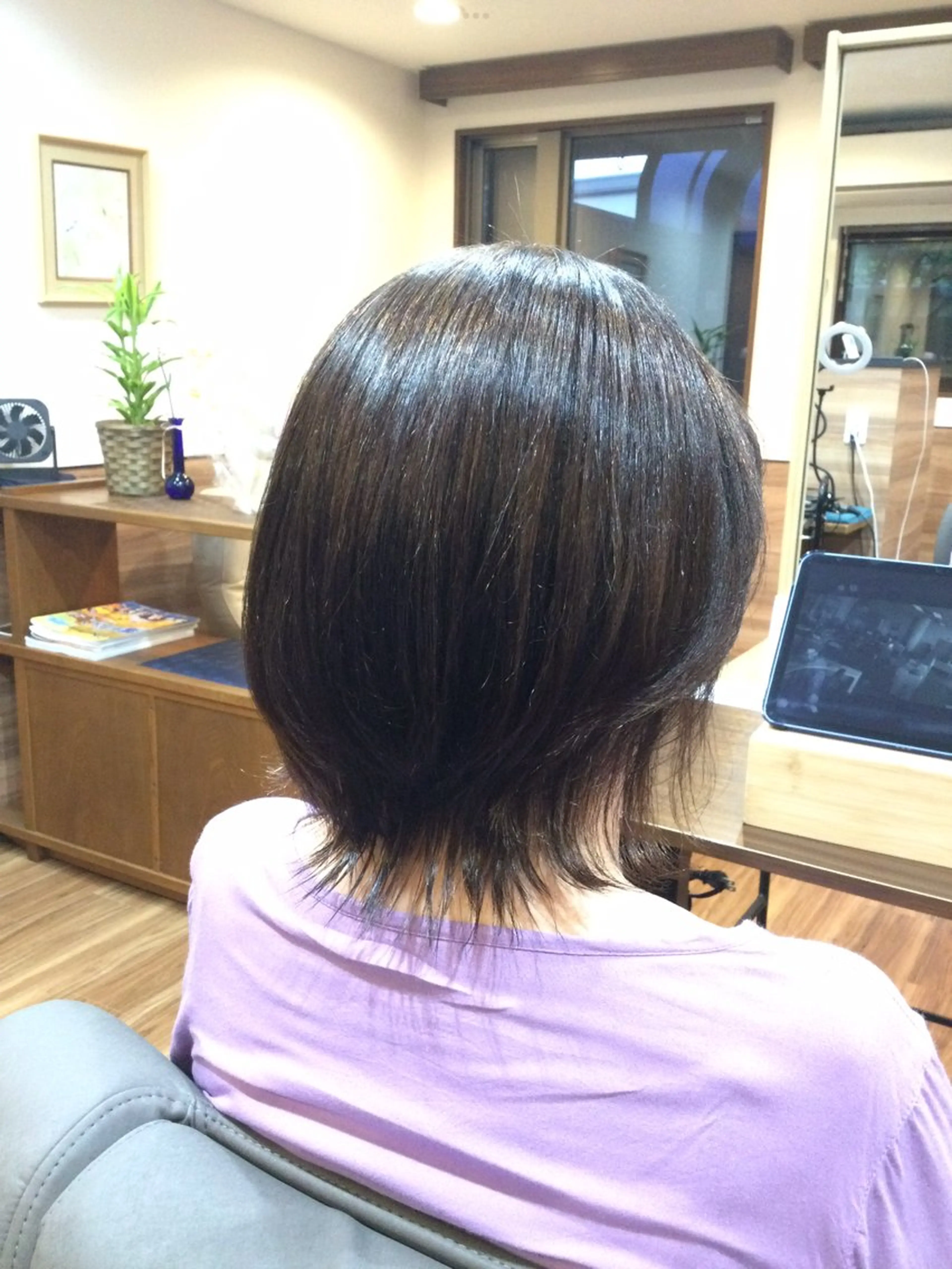 ショート ショートヘア ウルフカット カット ヘアカラー トリートメント Annon プライベートサロンのヘアスタイル