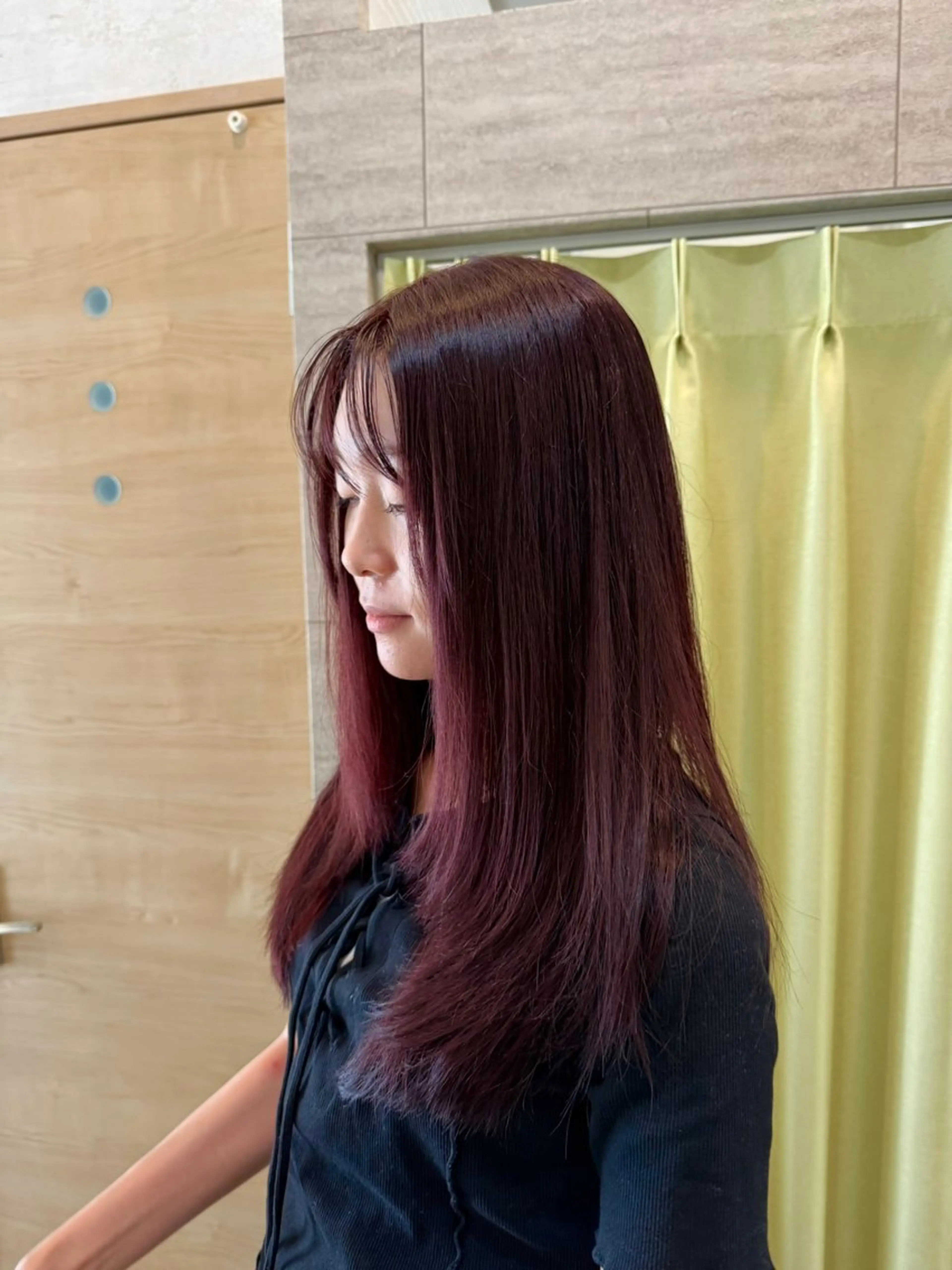 セミロング ヘアカラー トリートメント [toco] Runaのヘアスタイル