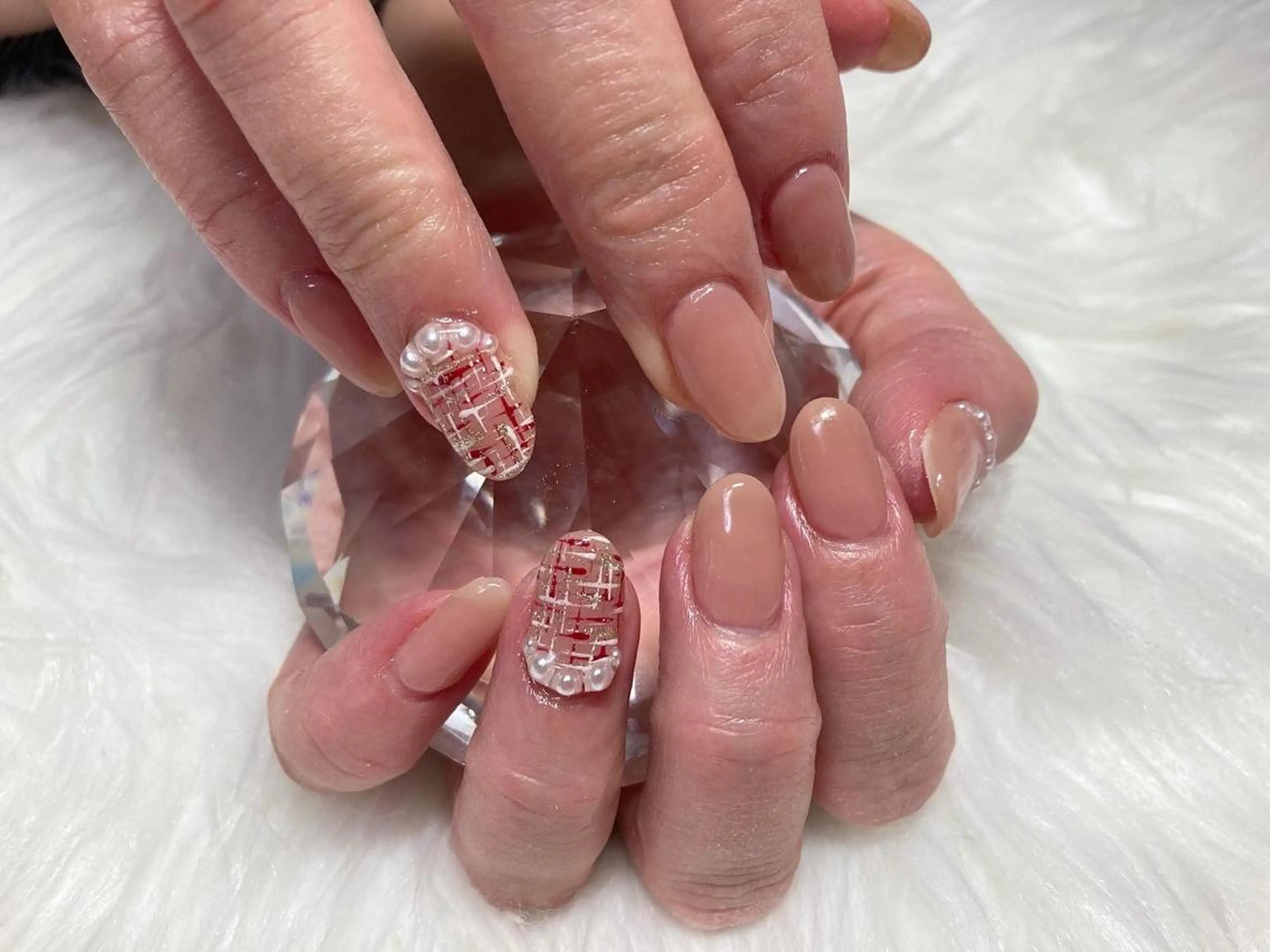 ミディアム ネイル nail yukkoのネイルデザイン