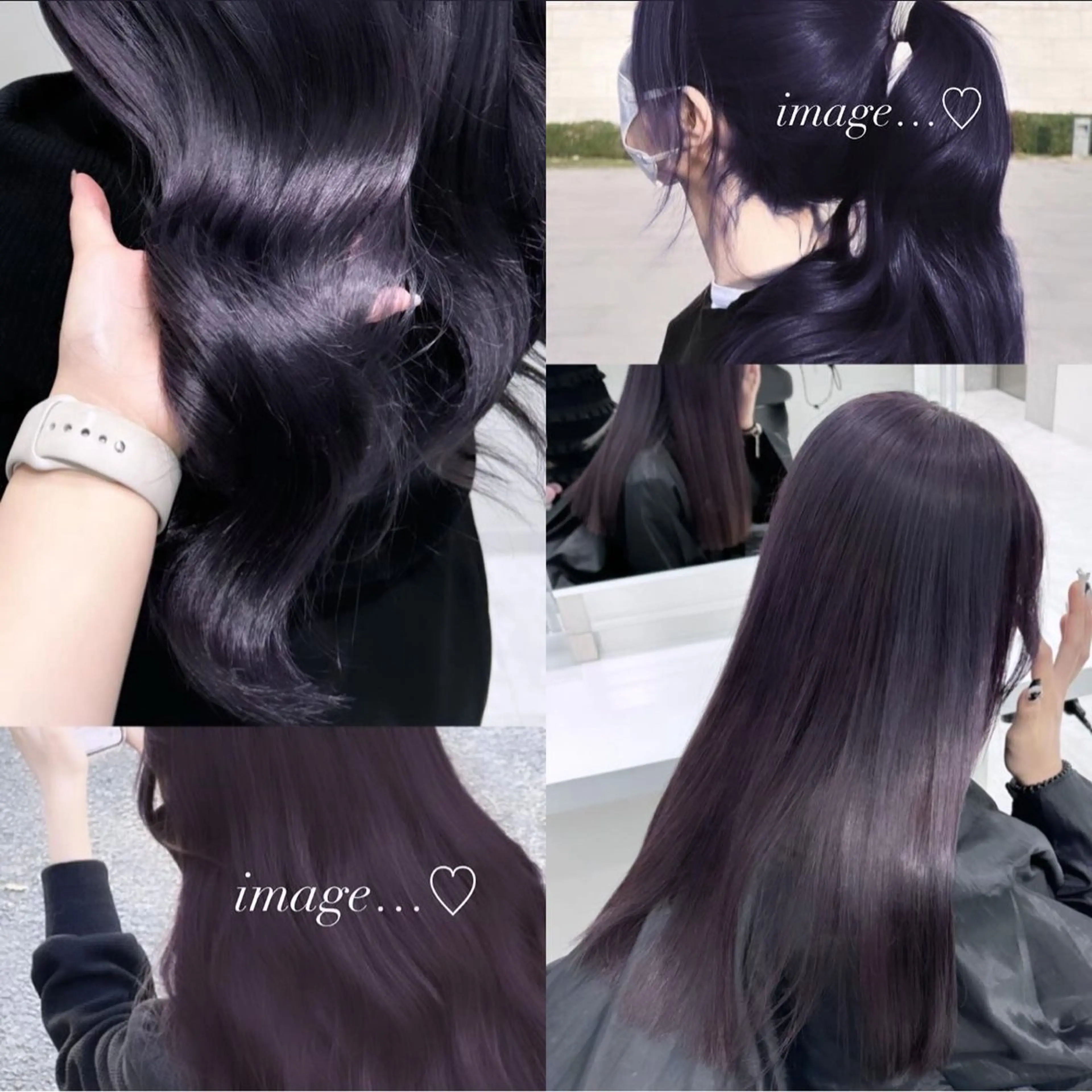 ロング カラー ヘアアレンジ ヘアカラー トリートメント 𝘳𝘺𝘰𝘬𝘢 髪質改善/ブリーチのヘアスタイル