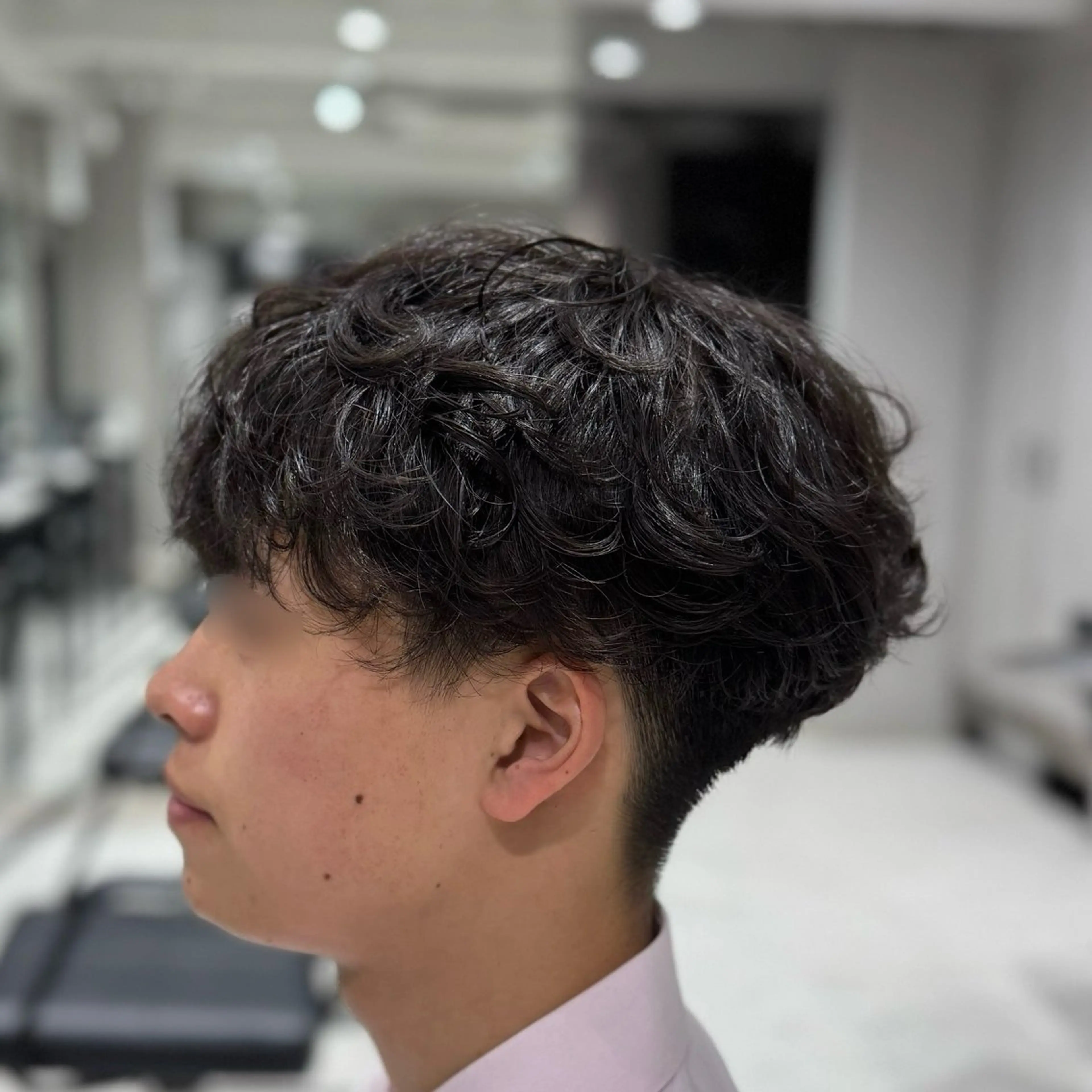 パーマ メンズ メンズパーマ 曲がる縮毛/カルマパ ーマ/池袋/横村大全のヘアスタイル