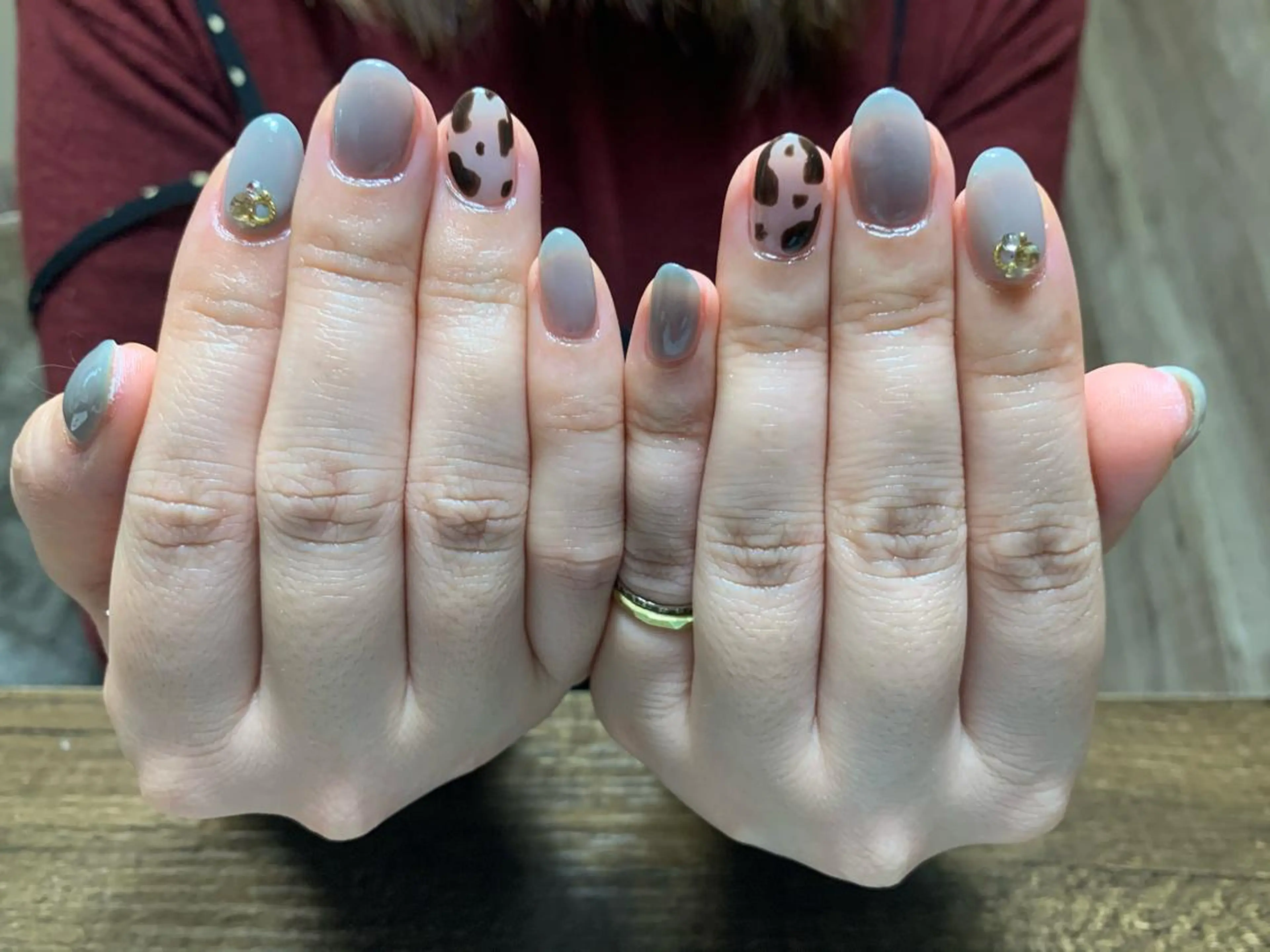 ネイル うる艶♡透明感ネイル Rirashiaのネイルデザイン