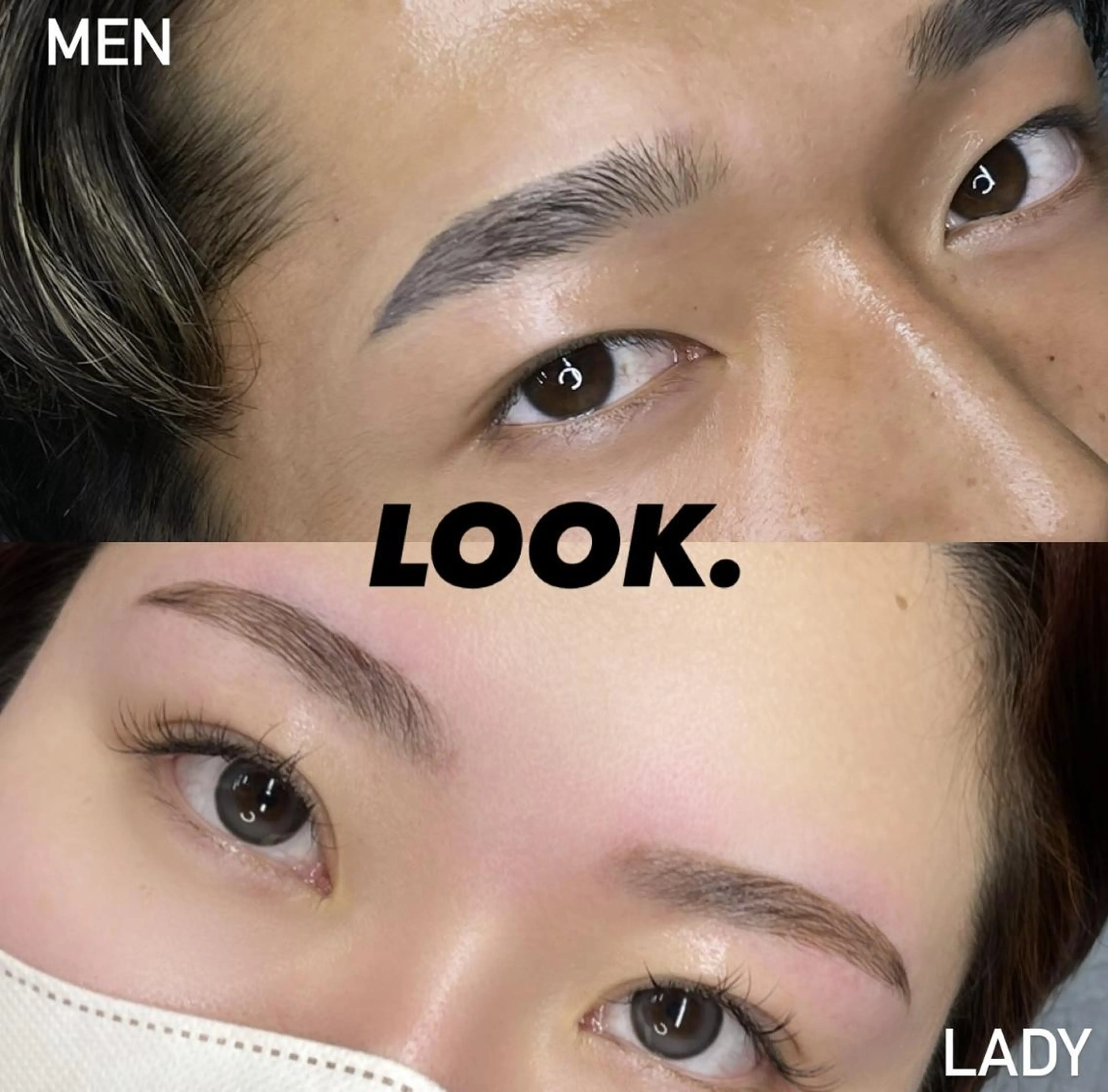【男女】顔タイプ診断 ＋ アイブロウワックス👨👩の写真