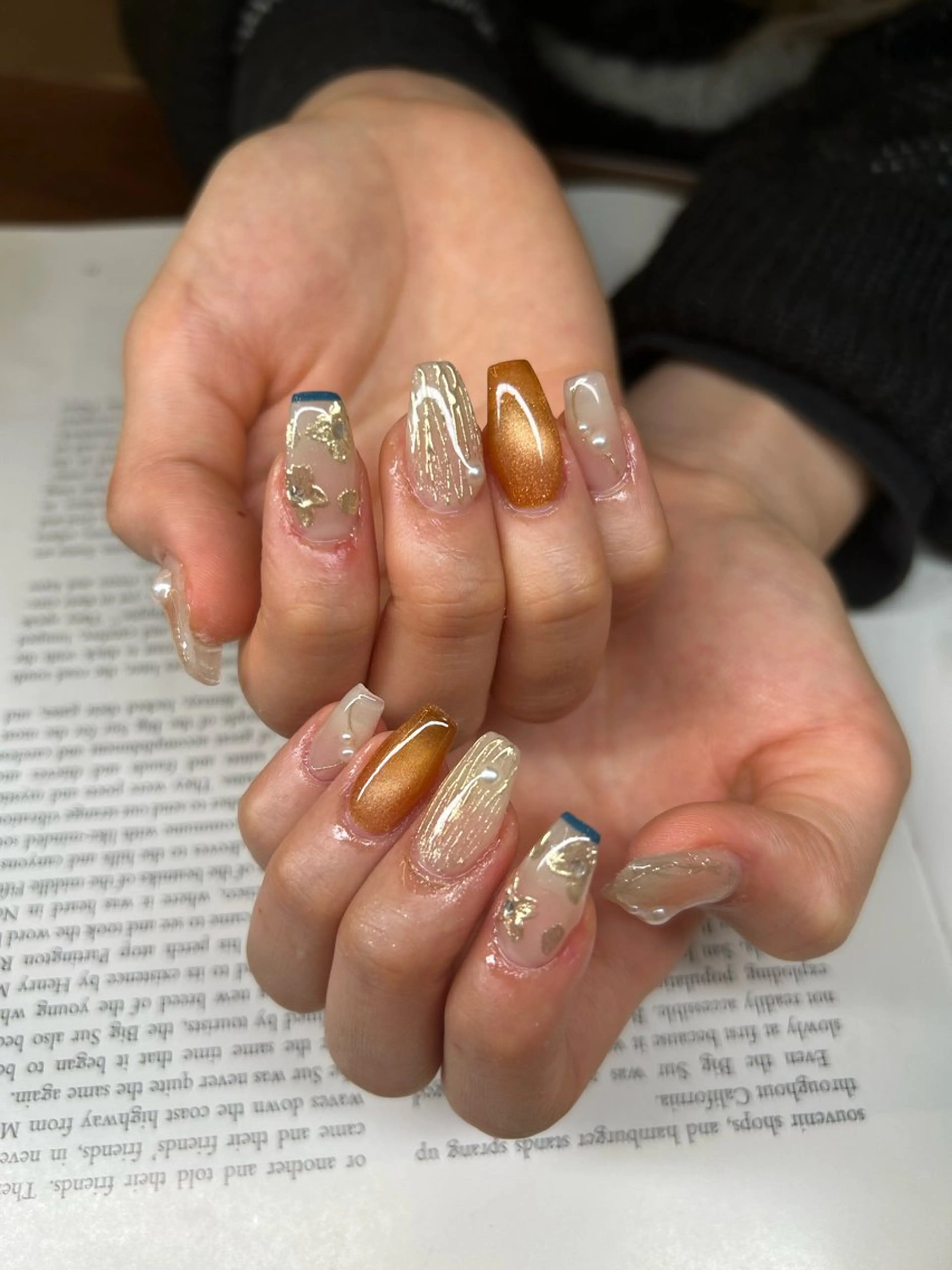 ネイル ハンドネイル era所属・かわた まいのネイルデザイン