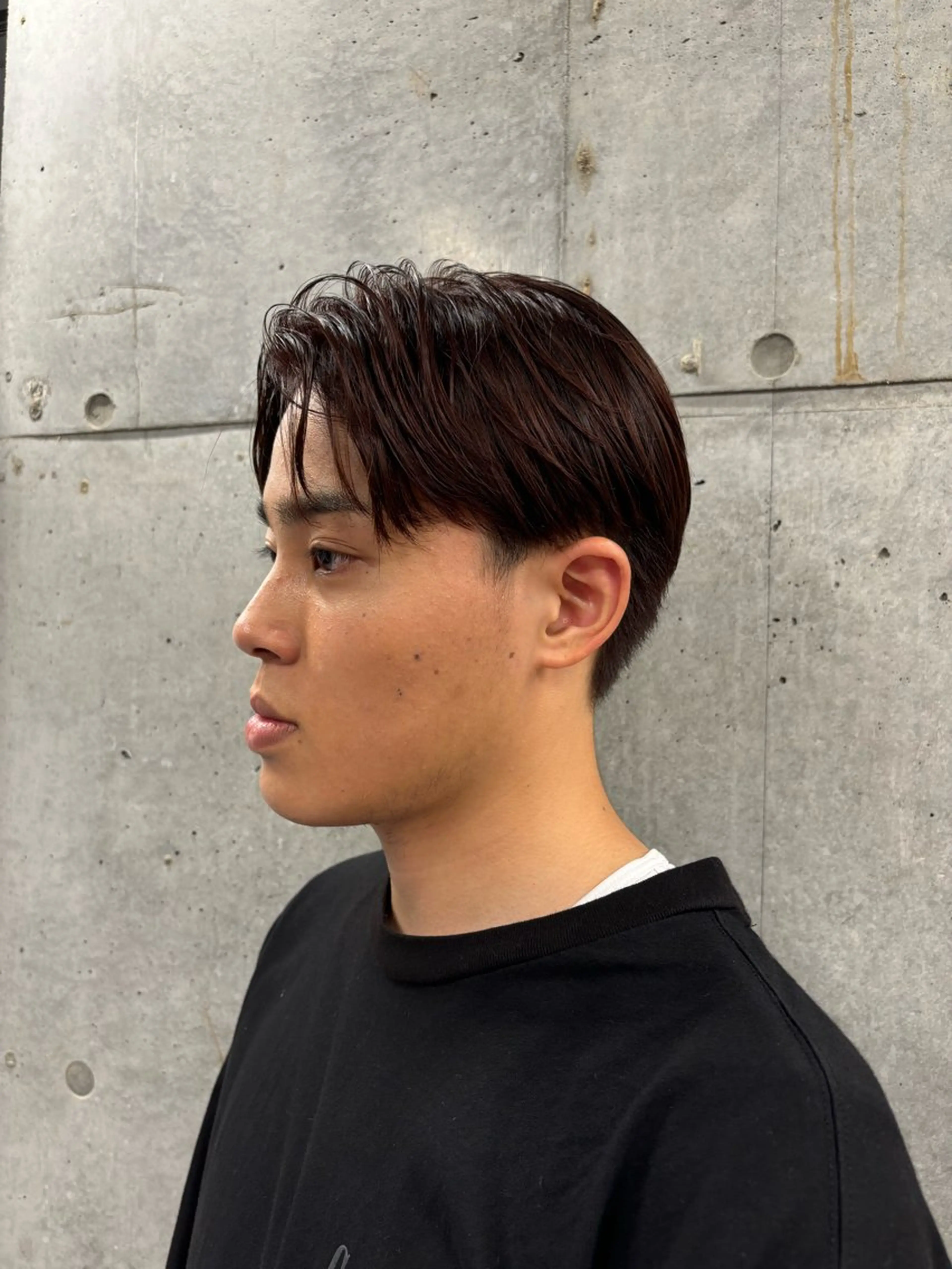 メンズ ヘアカラー ユイナ カラーモデル大募集のヘアスタイル