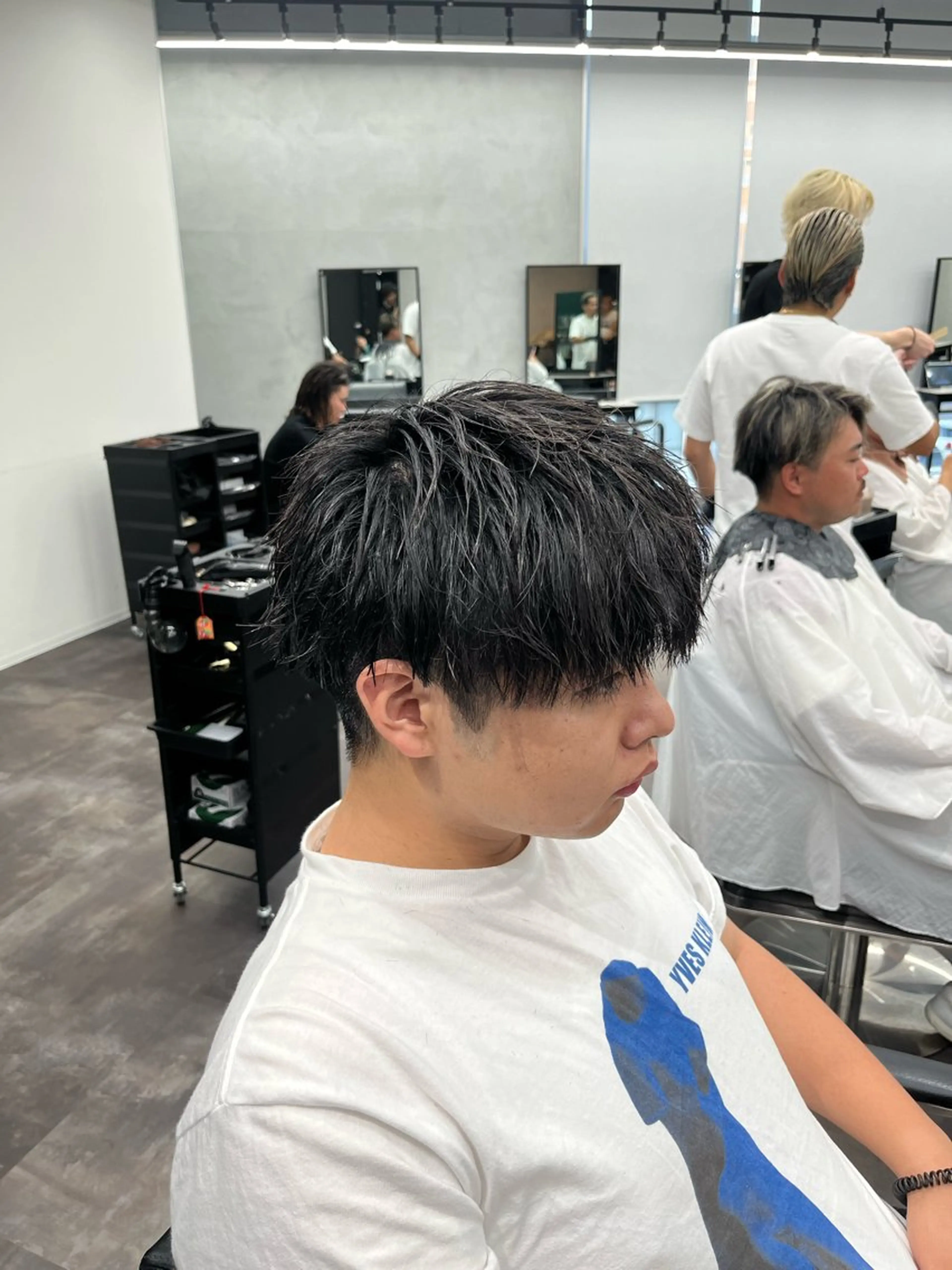 ミディアム メンズ カット メンズ特化🔥　齋藤 航のヘアスタイル