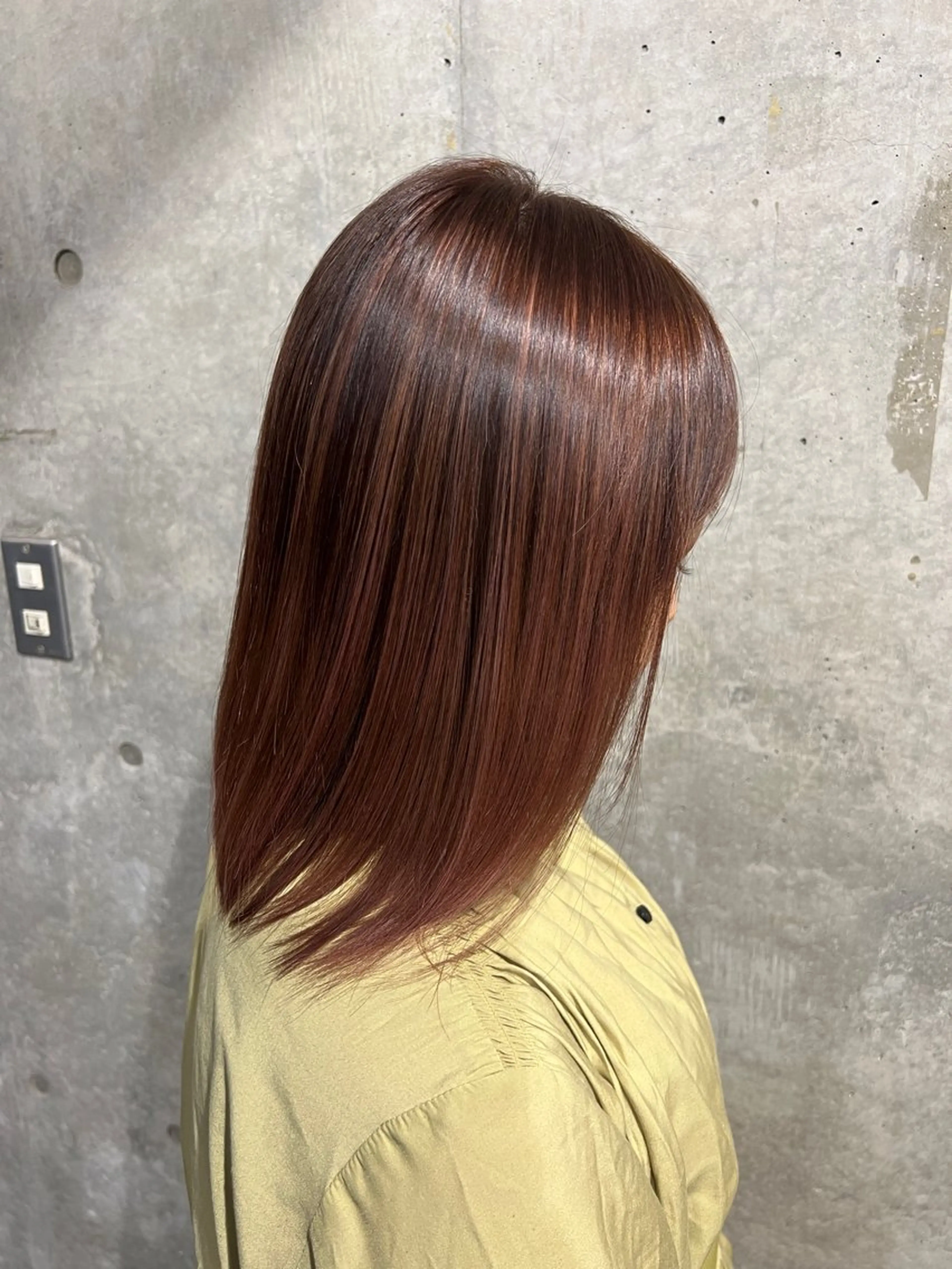 ミディアム WISTERIA ANNEX 銀座【ウィステリア アネックス】所属・髪質改善 スペシャリストのヘアスタイル