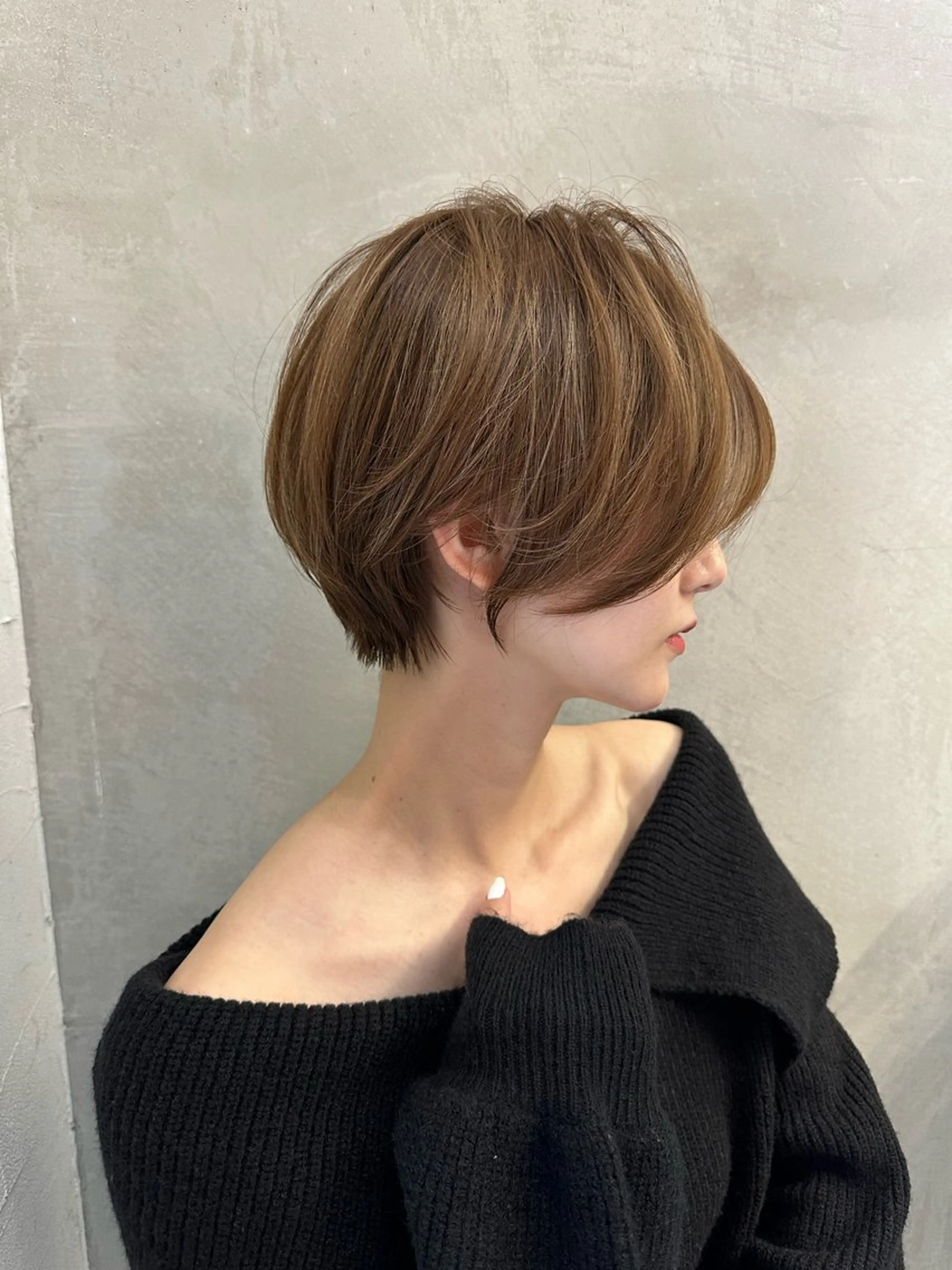 ショート ショートヘア 小顔カット カット ヘアカラー トリートメント ヘッドスパ 遠藤大雅 ショート /韓国ボブ🌈のヘアスタイル