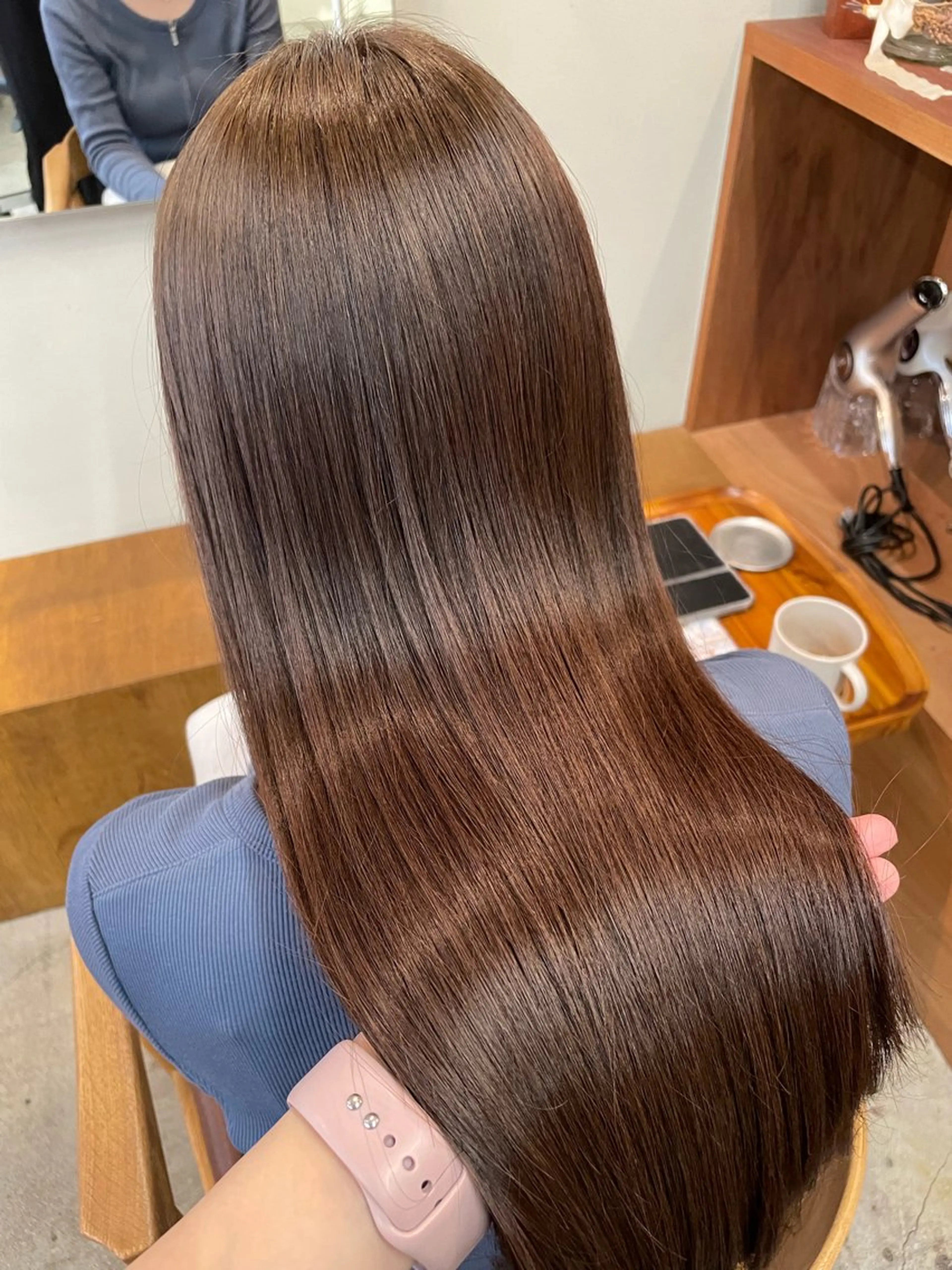 ロング カラー ヘアカラー トリートメント 🪷花屋併設🪷 山下悠月のヘアスタイル