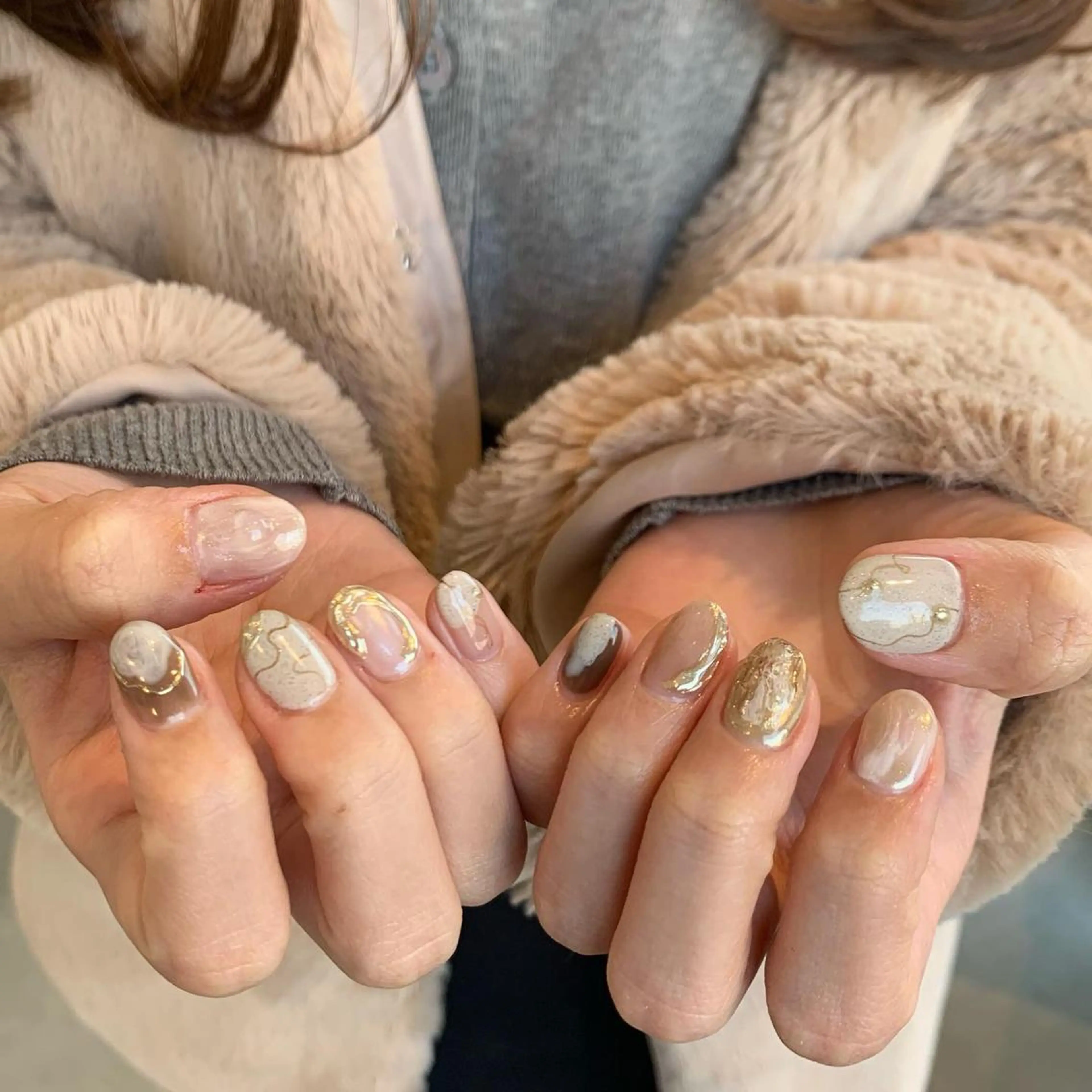ネイル ニュアンスネイル private nailsalon Fofo所属・Fofo フォフォのネイルデザイン
