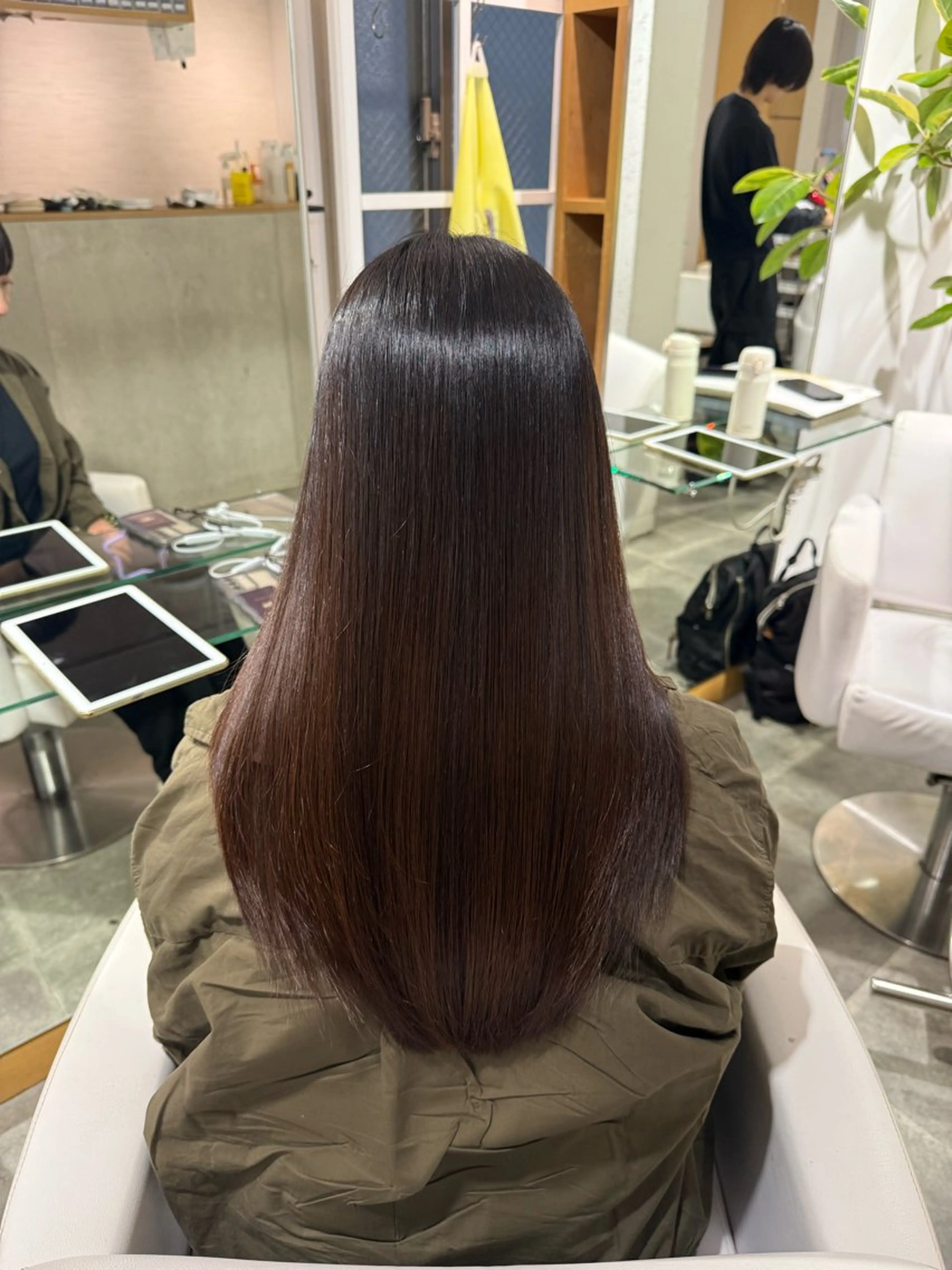 ミディアム 原宿♡カラー♡ 縮毛矯正【MAYU】のヘアスタイル