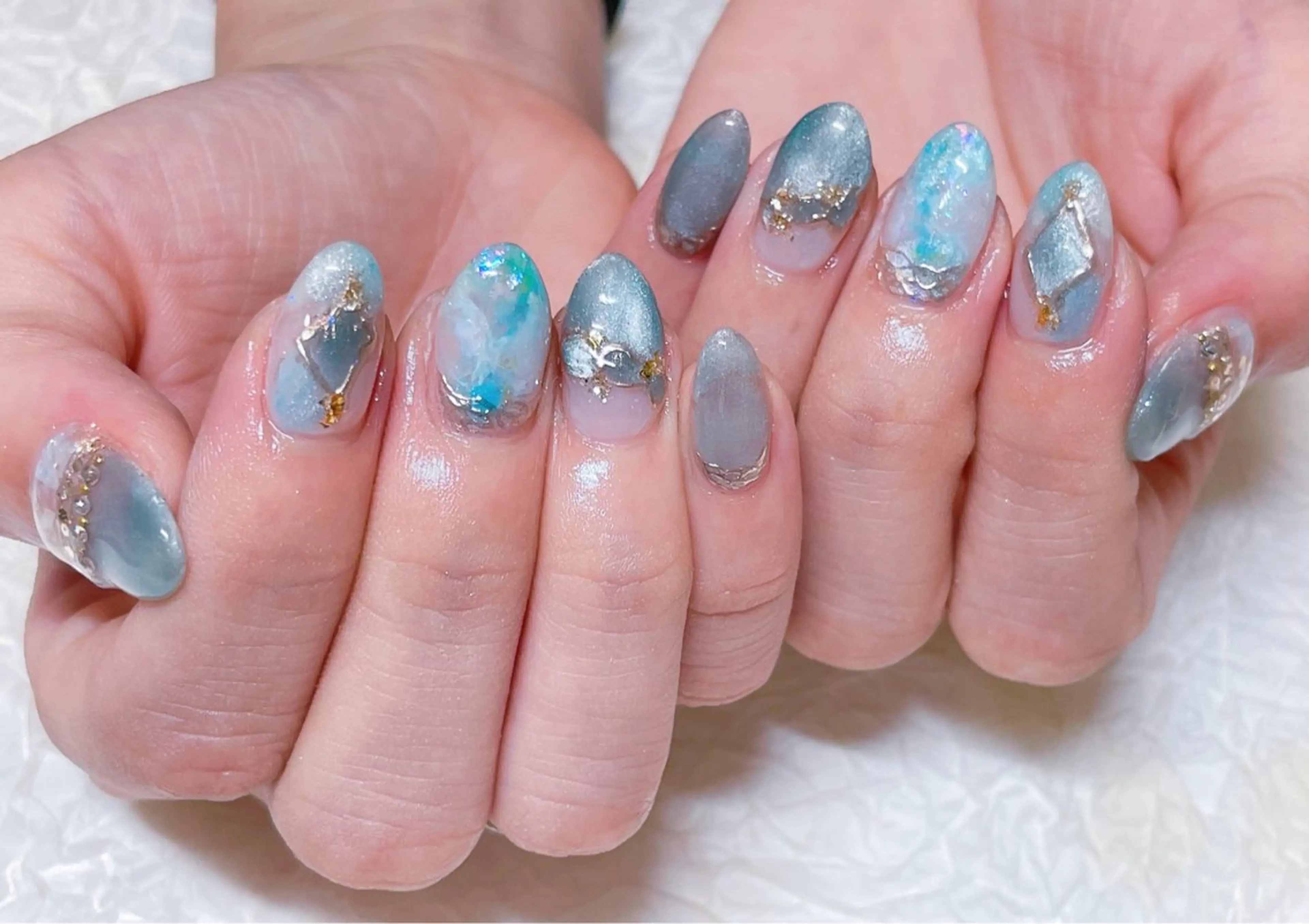 ネイル アートネイル チークネイル フットネイル フレンチネイル ジェルネイル ハンドネイル ゆ か_Nails💫のネイルデザイン