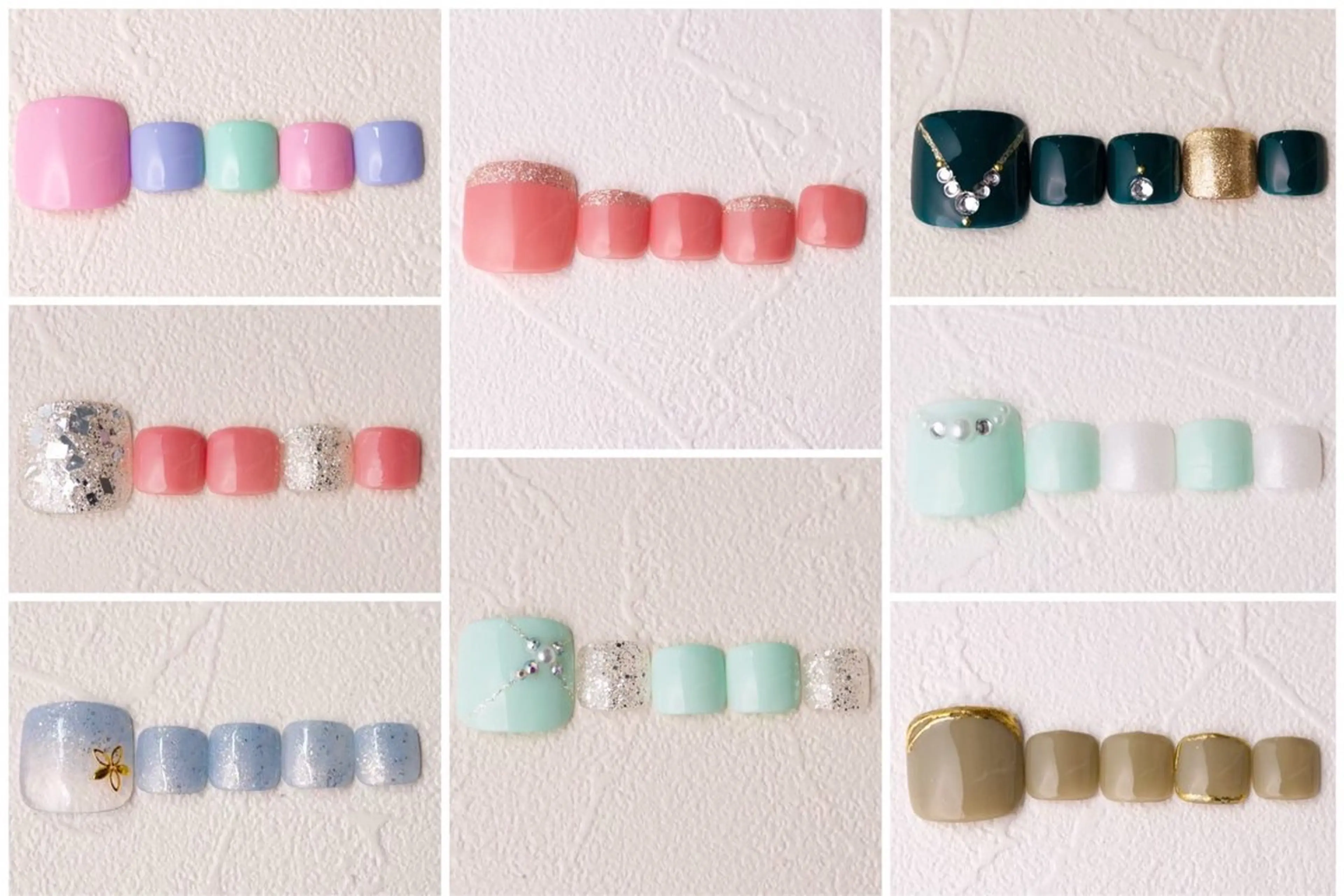 ネイル フットネイル シンプルネイル Creadear 紙屋町店のネイルデザイン