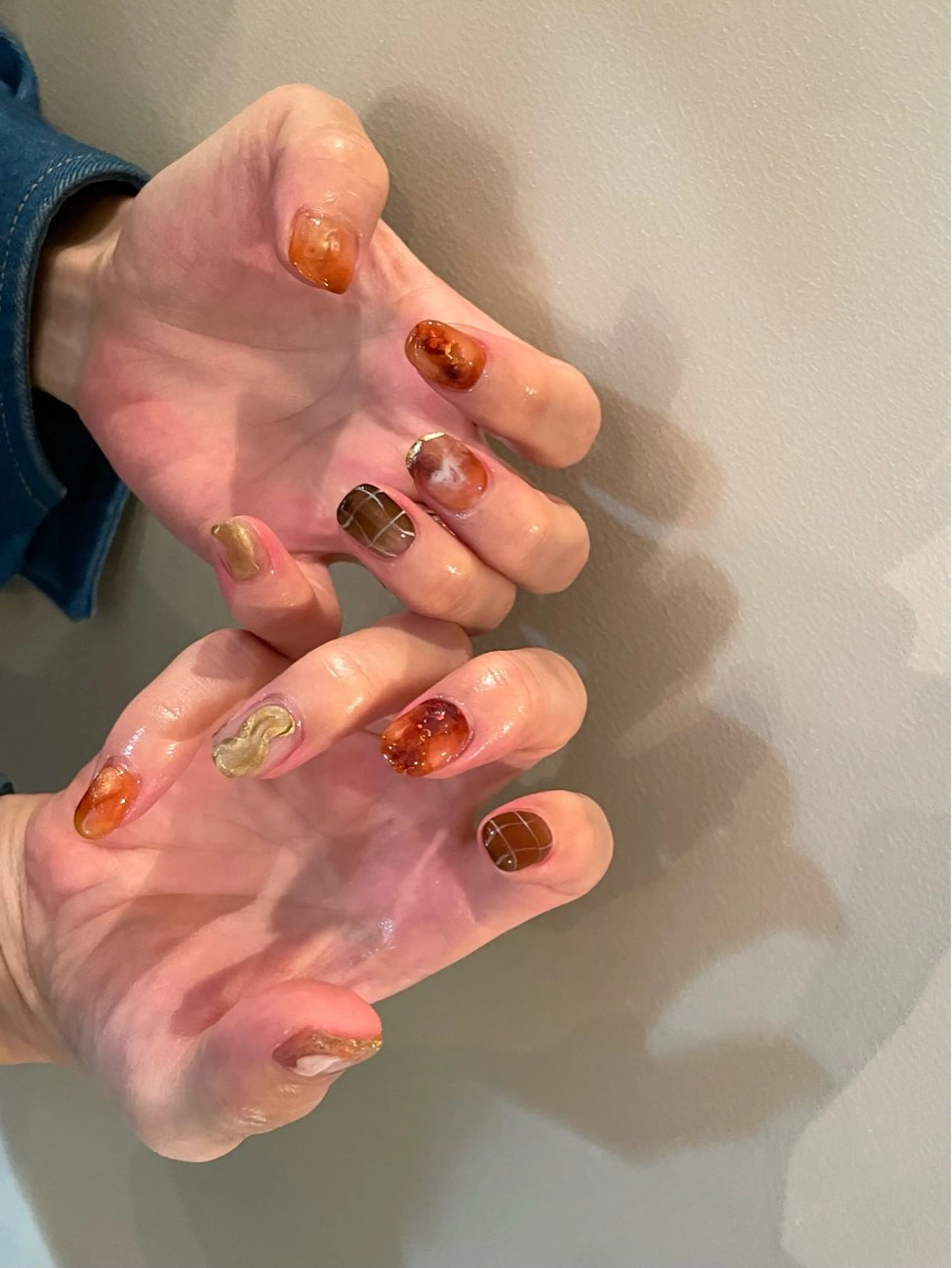 ネイル ハンドネイル lowaly所属・NAKAMURA HARUKAのネイルデザイン