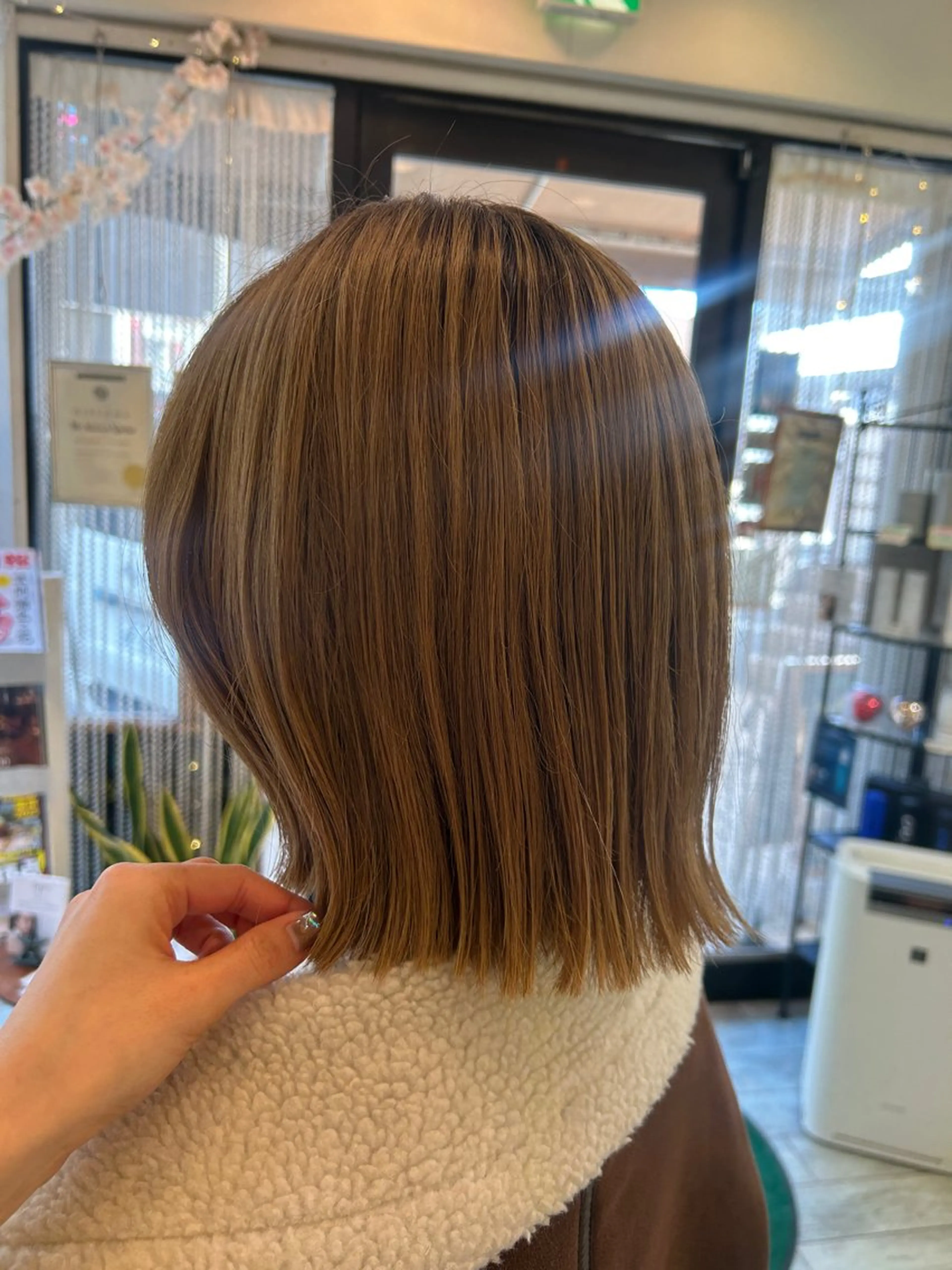 ショート カット ブリーチなしカラー 野々花🩰のヘアスタイル