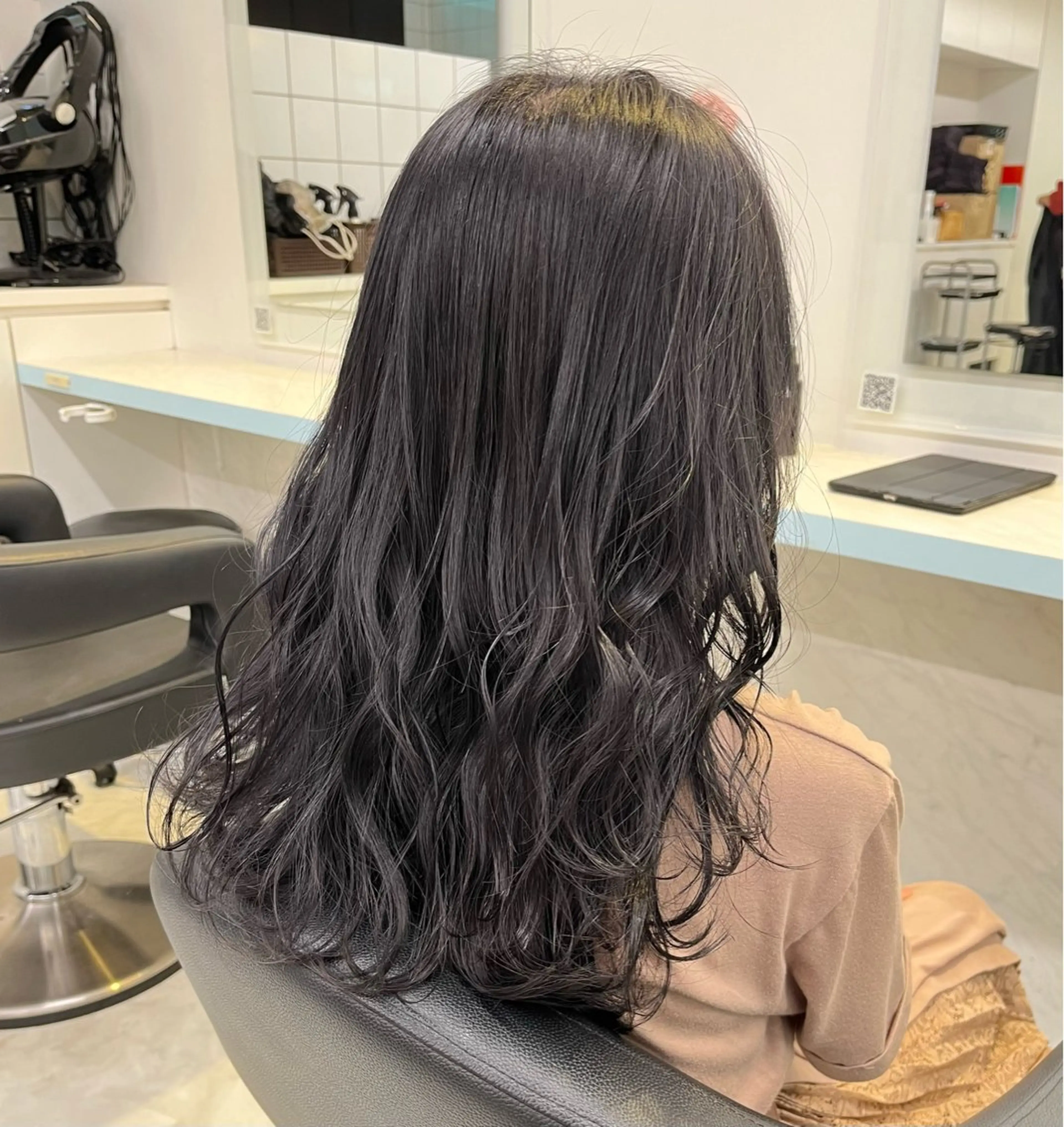 カラー 💗ツヤ髪💗透け感 💗ブリーチなし💗のヘアスタイル