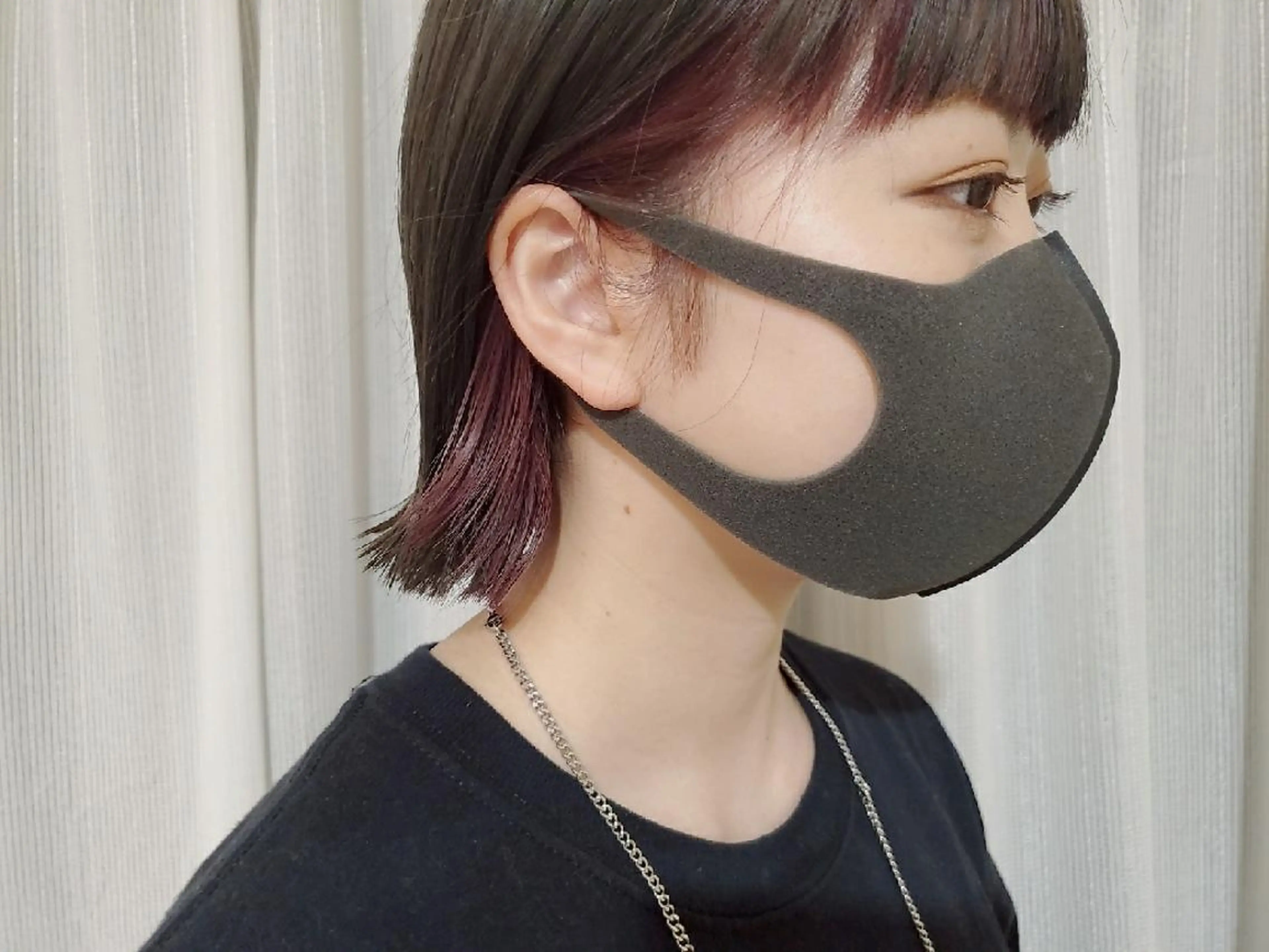 ショート カラー ピンクカラー ボブ パ ルのヘアスタイル