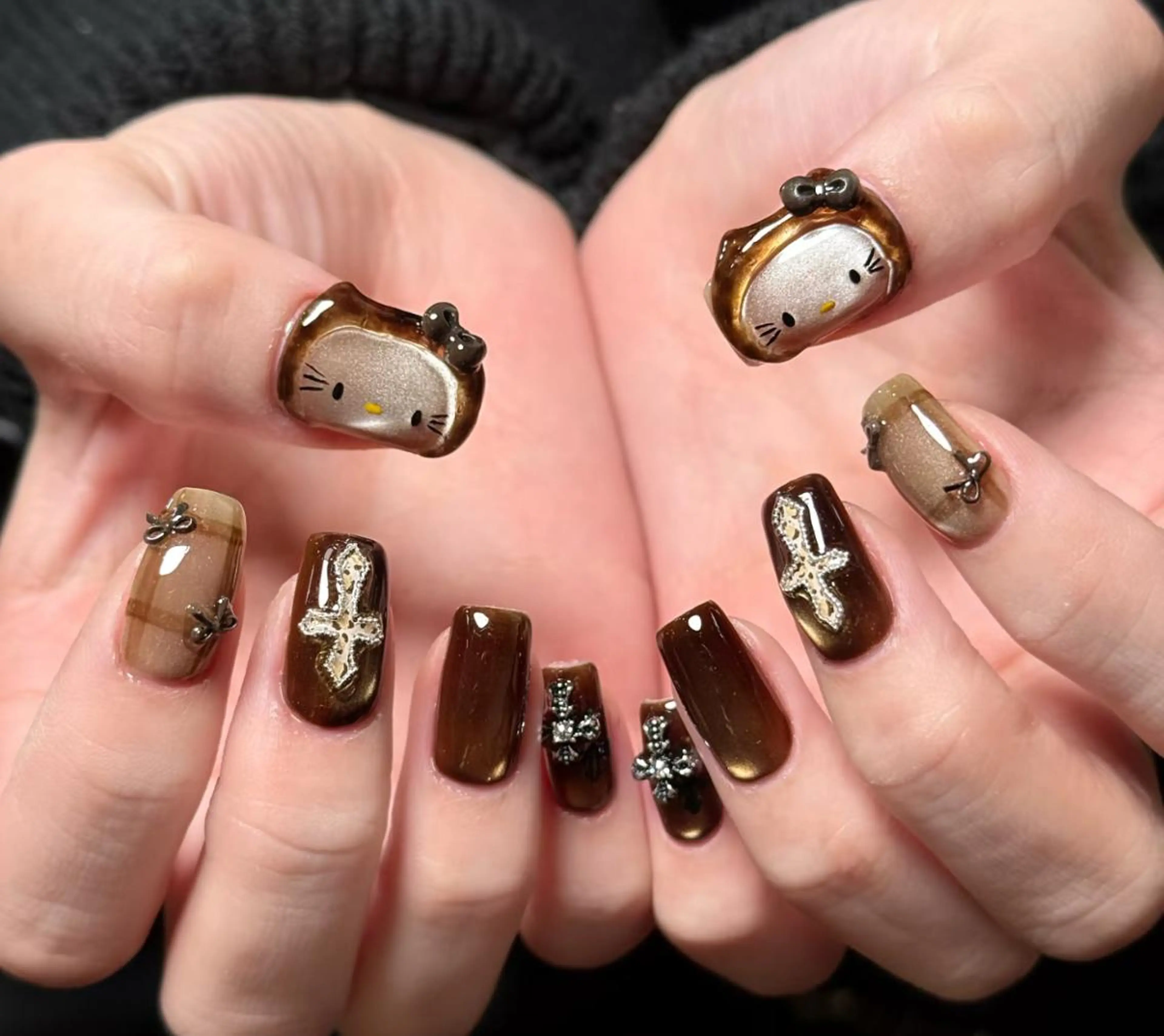 ネイル ハンドネイル ハンドケア 🍑 momo_nailのネイルデザイン