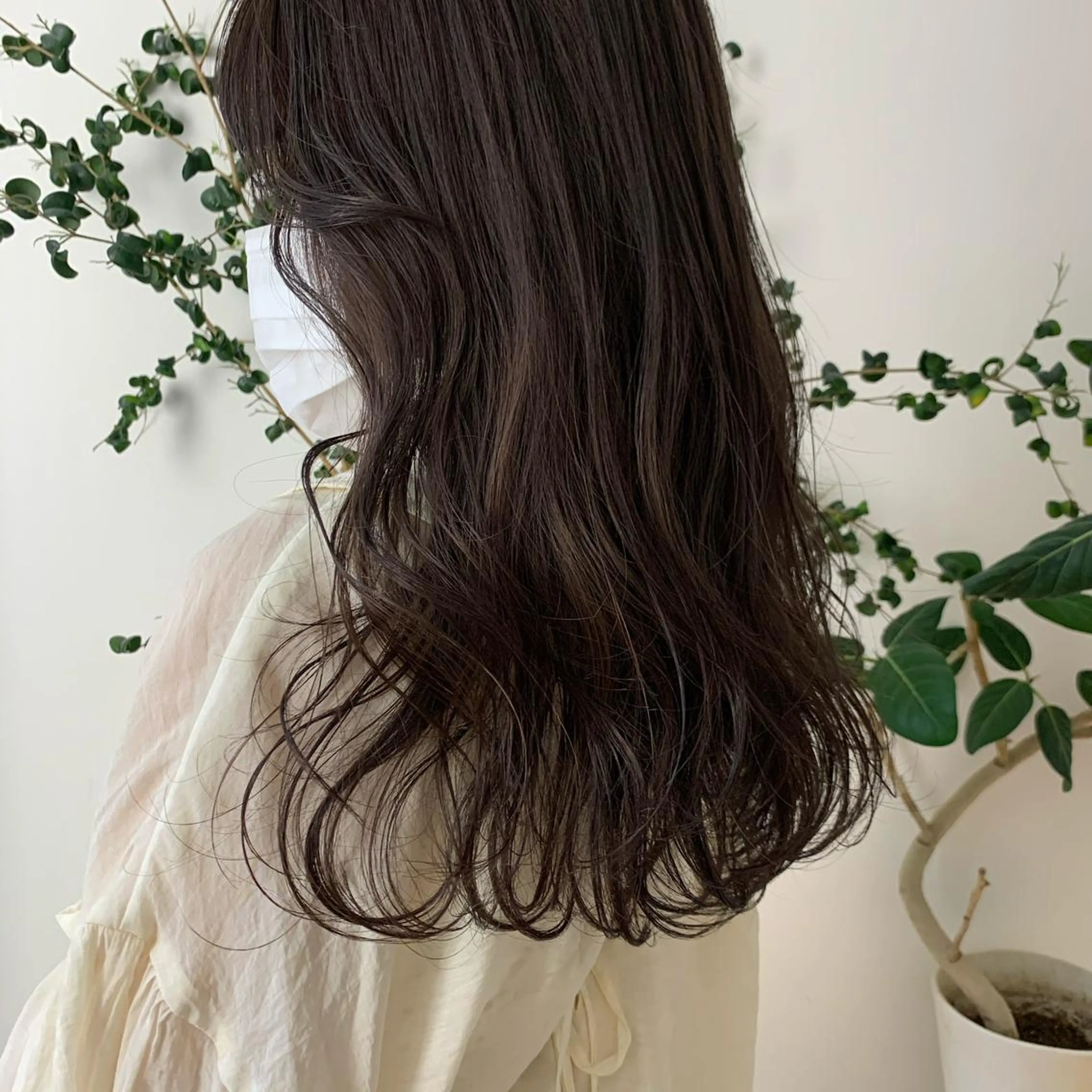 セミロング カラー ヘアカラー 【淡色color/ nail】maikoのネイルデザイン