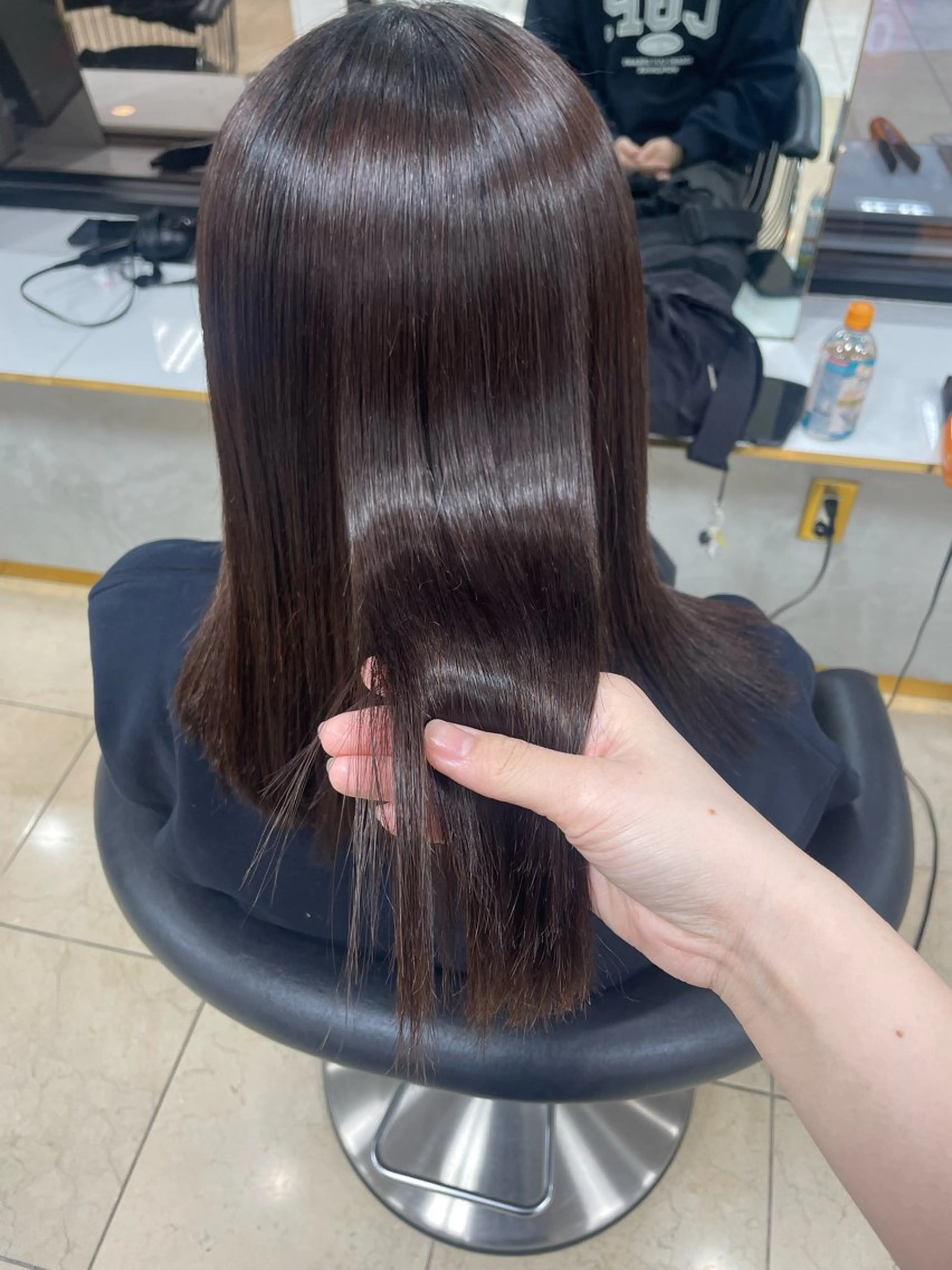 パーマ 縮毛矯正 八木 唯菜のヘアスタイル