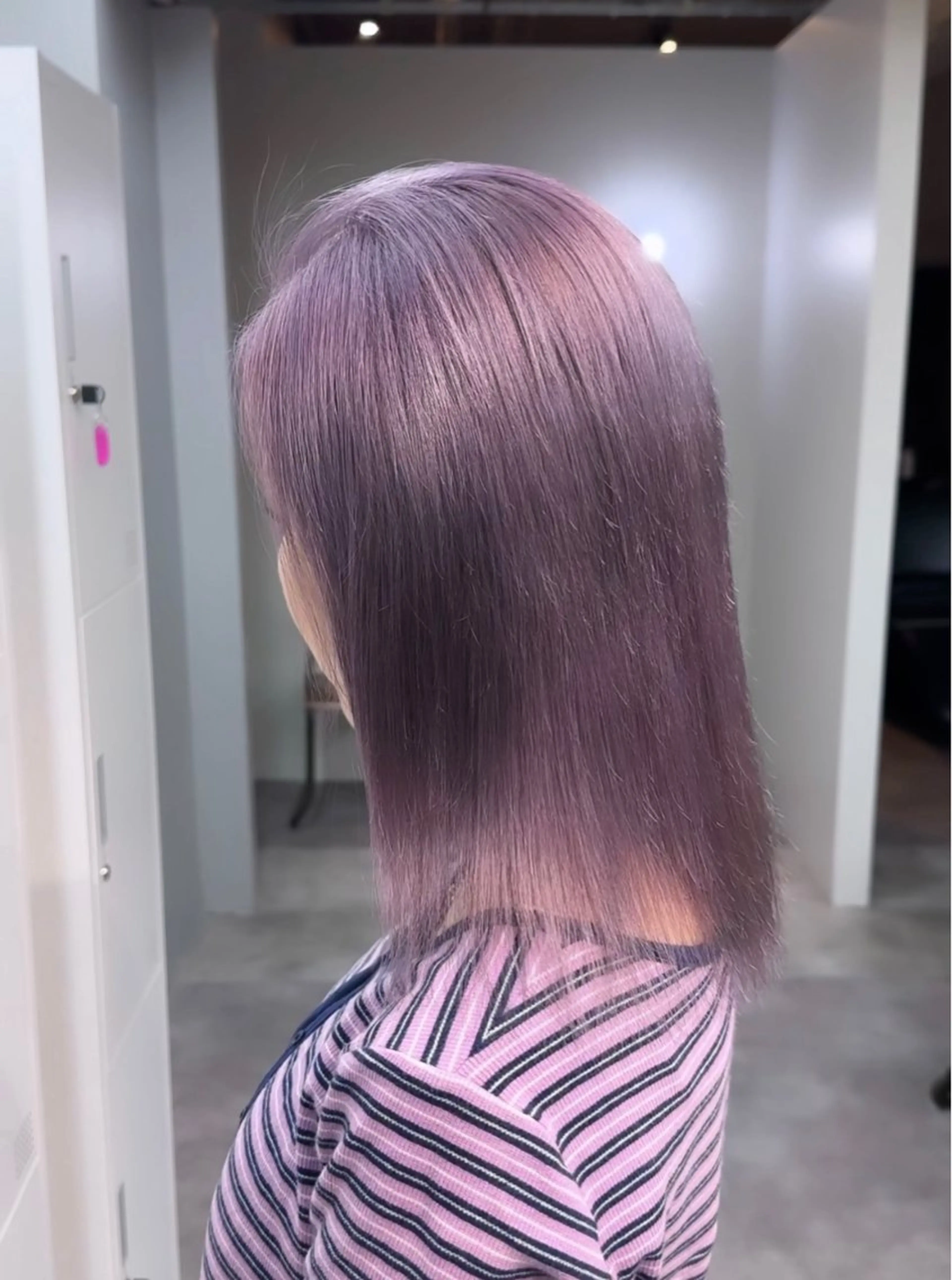 ミディアム カラー ミルクティーベージュ 💫HARUTOのヘアスタイル