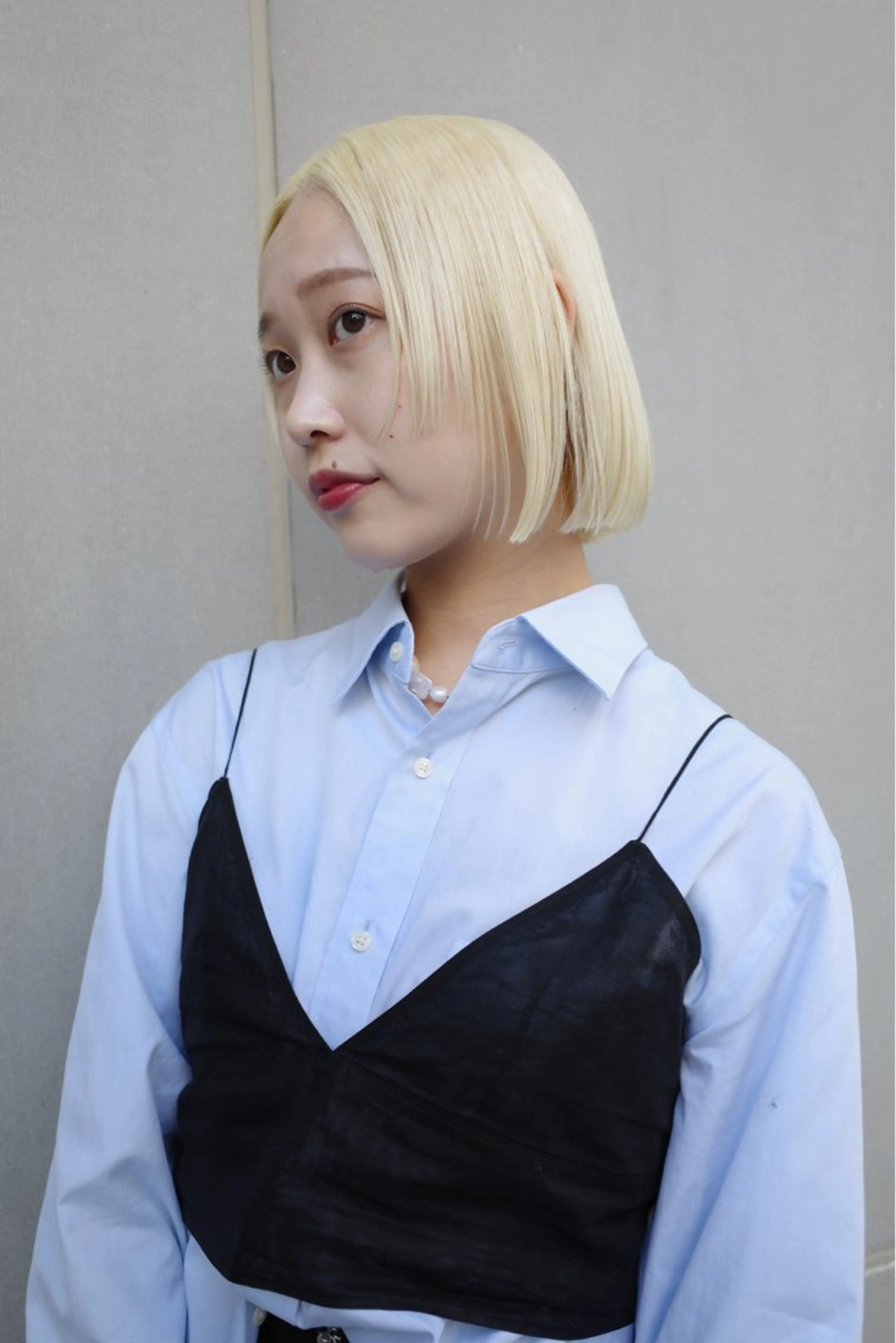 ショート カラー カット ヘアカラー トリートメント SALOWIN所属・ブリーチ🧹 ボブ✨レイヤーのヘアスタイル