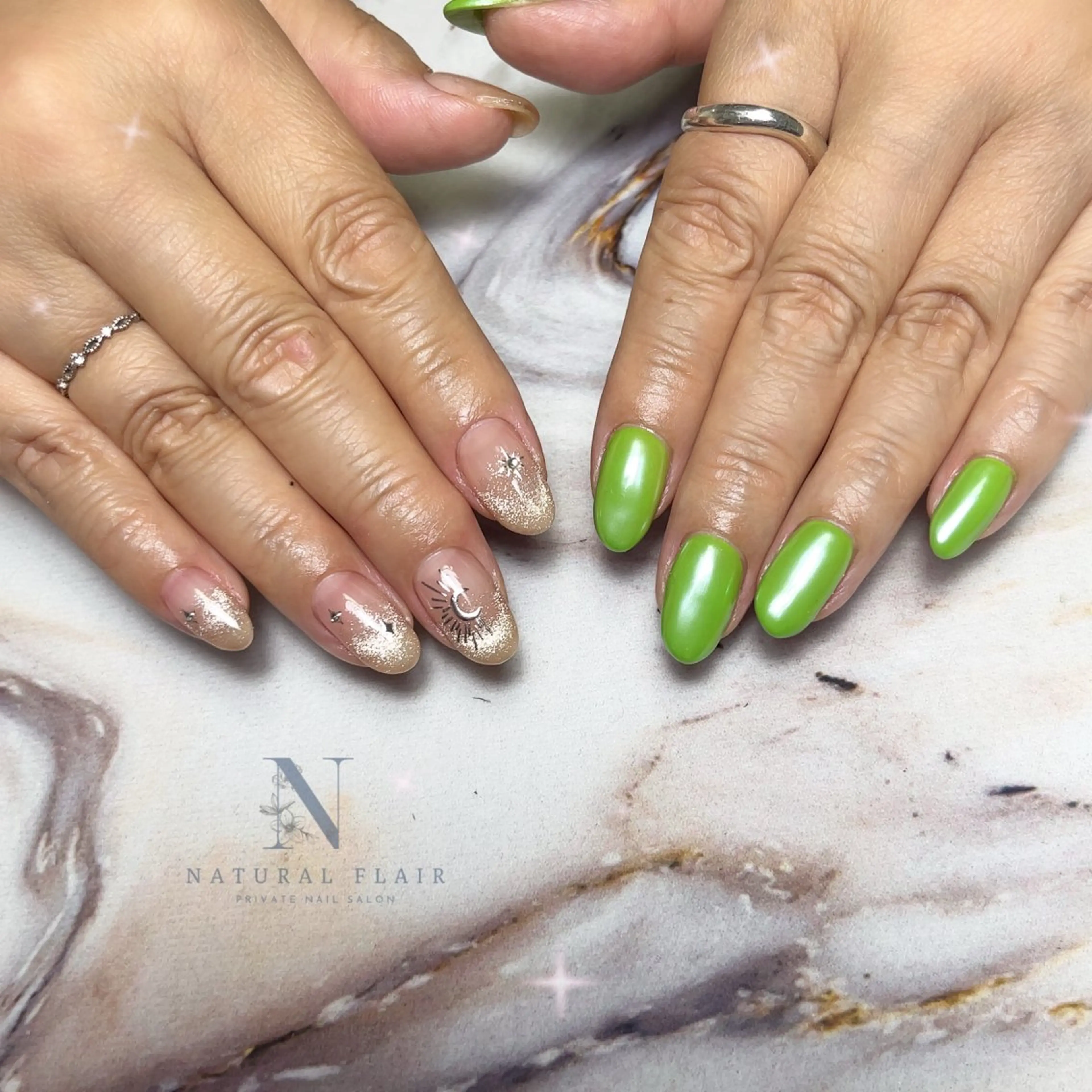 ネイル ハンドネイル natural flairのネイルデザイン