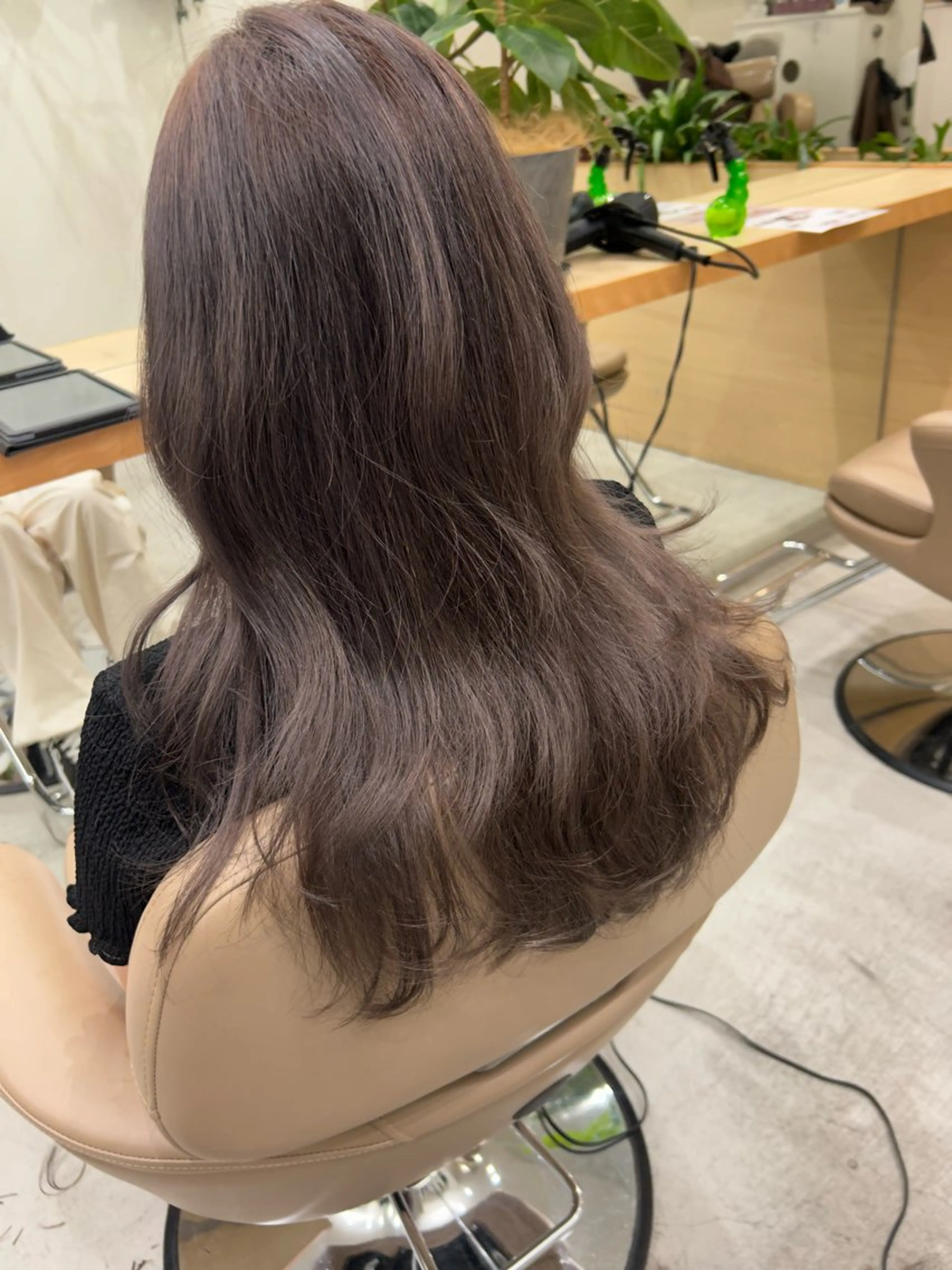 ロング カラー ヘアカラー トリートメント U too e’s 鎌倉🌿堀岡千紘のヘアスタイル