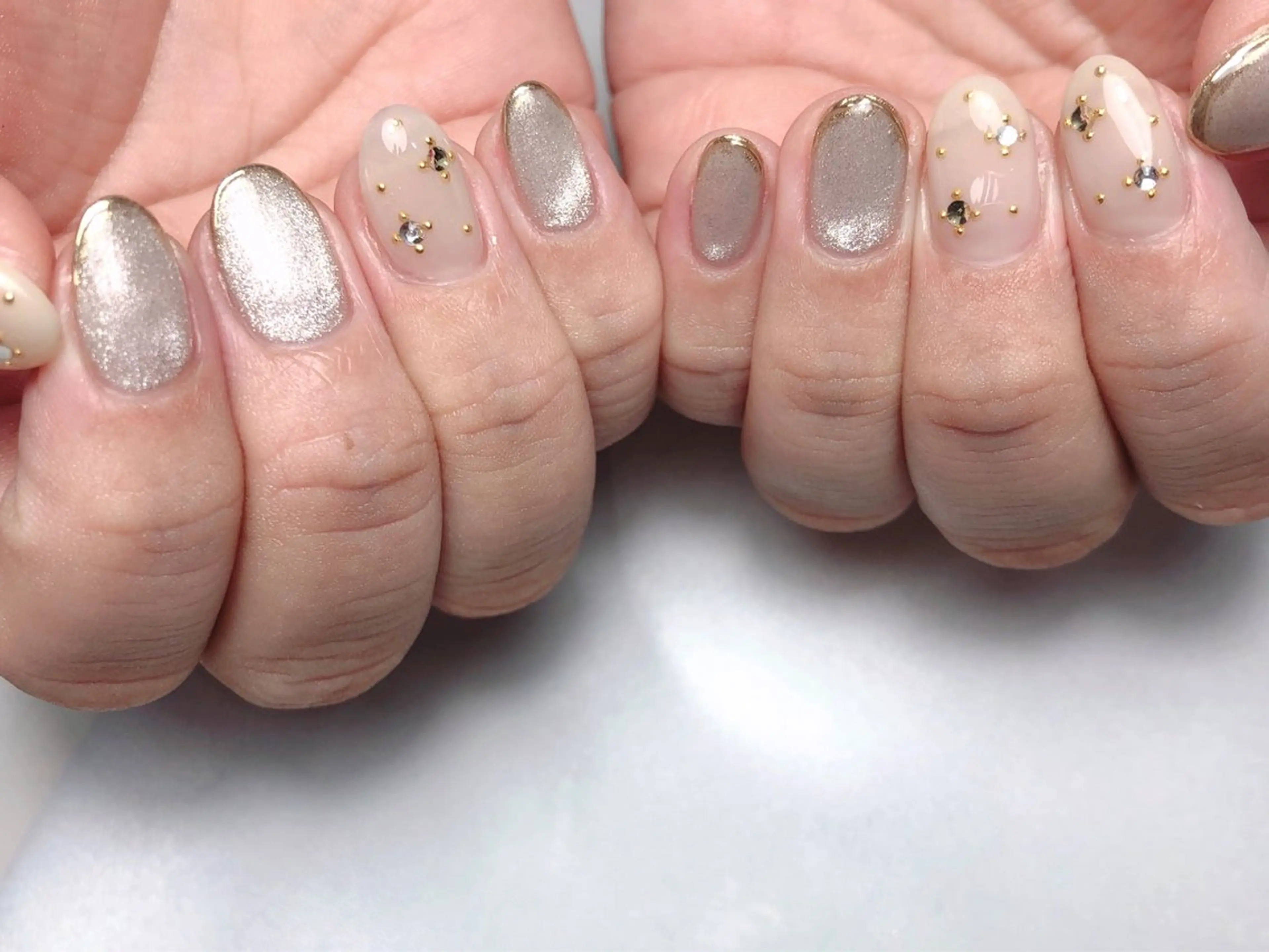ネイル 冬ネイル ハンドネイル nail heron所属・saki_ nail heronのその他イメージ
