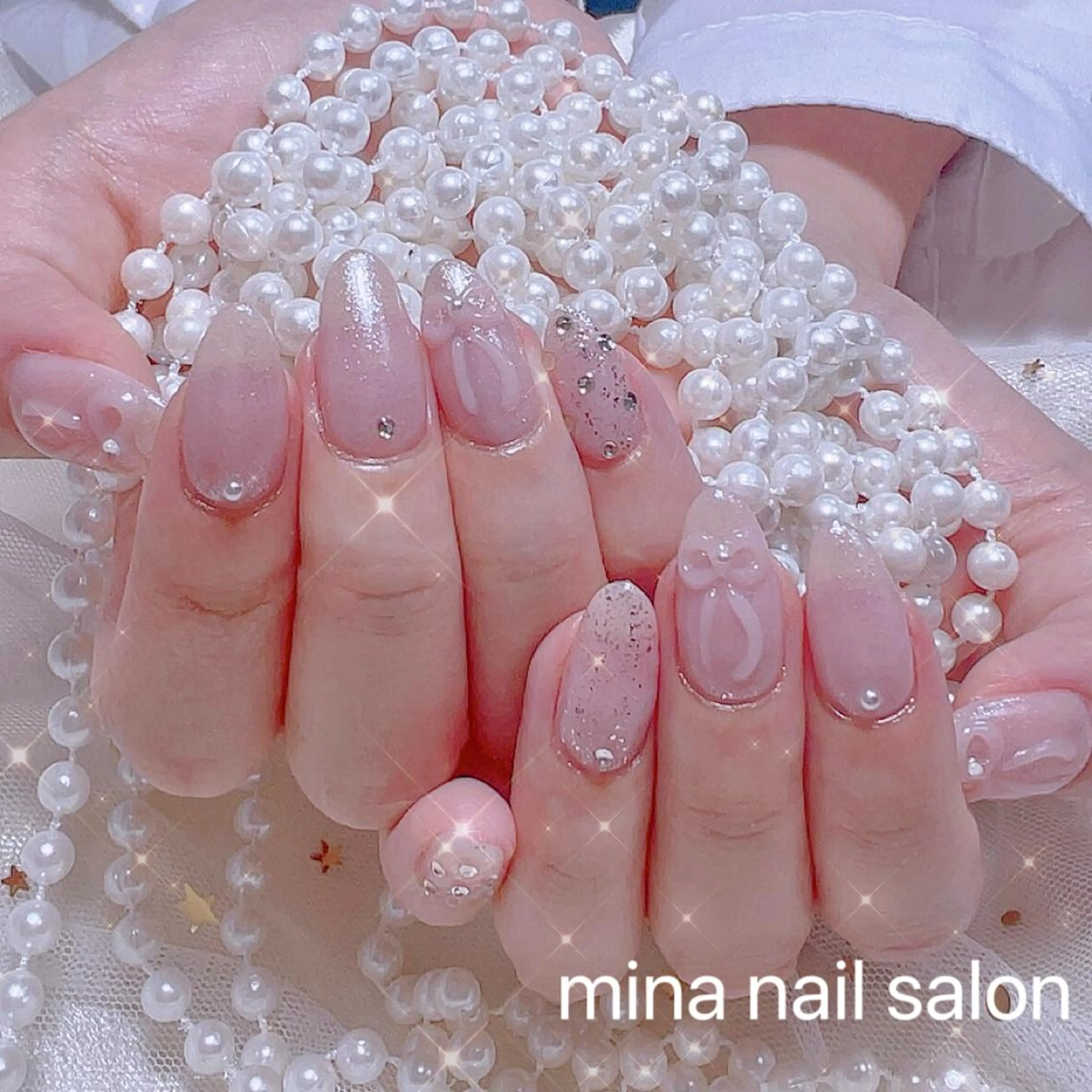 ネイル 🎀彩羽チップ 長さだし専門🎀のネイルデザイン